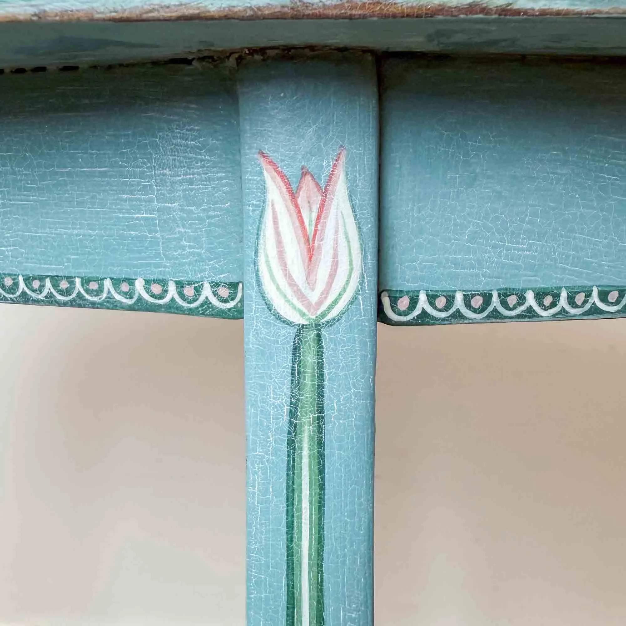 decorative painted tulip side table.jpg
