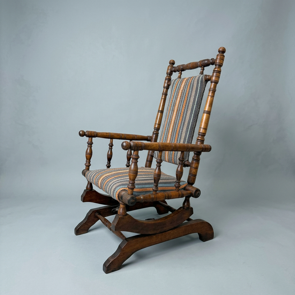 Antique Child's American Style Rocking Chair
