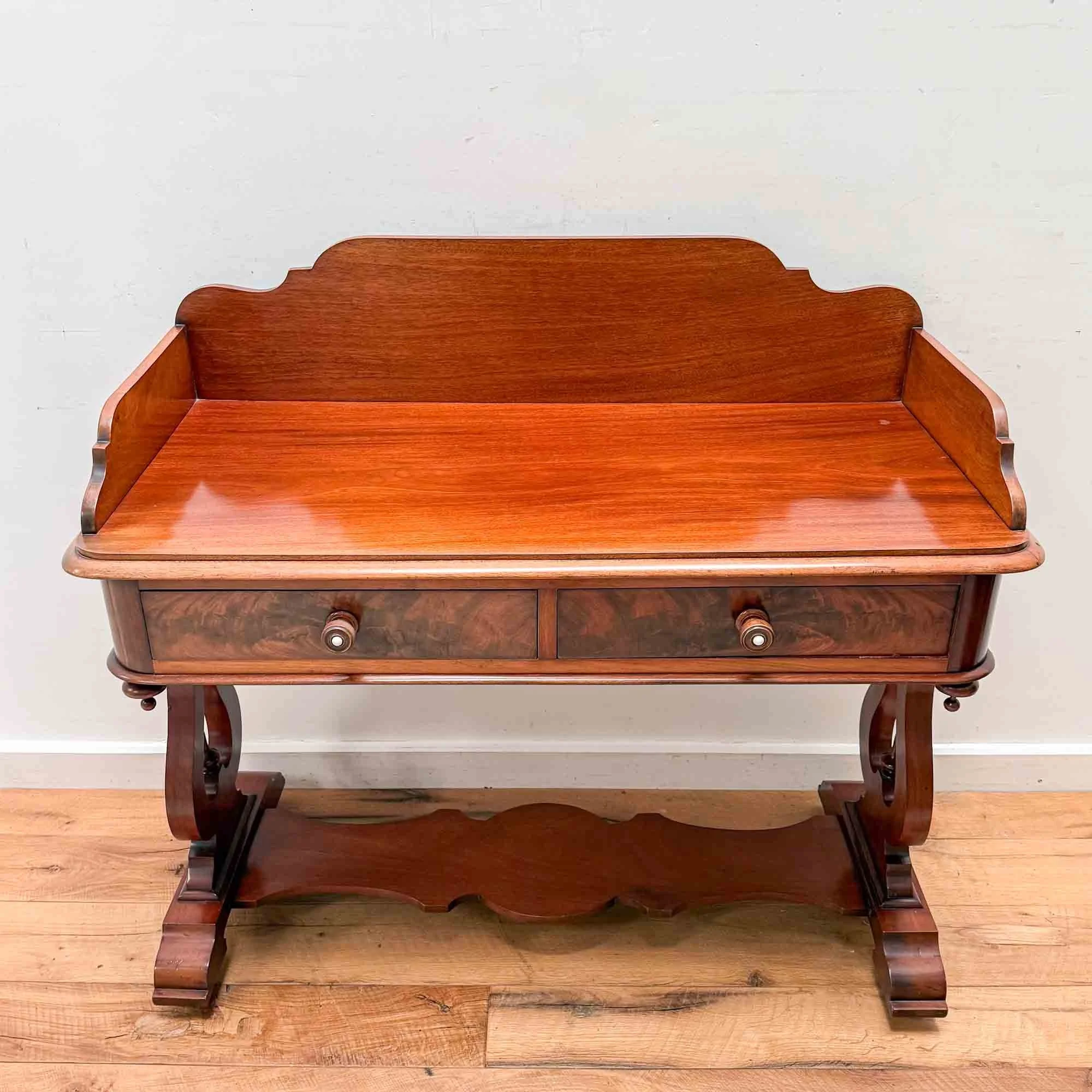 victorian mahogany side table