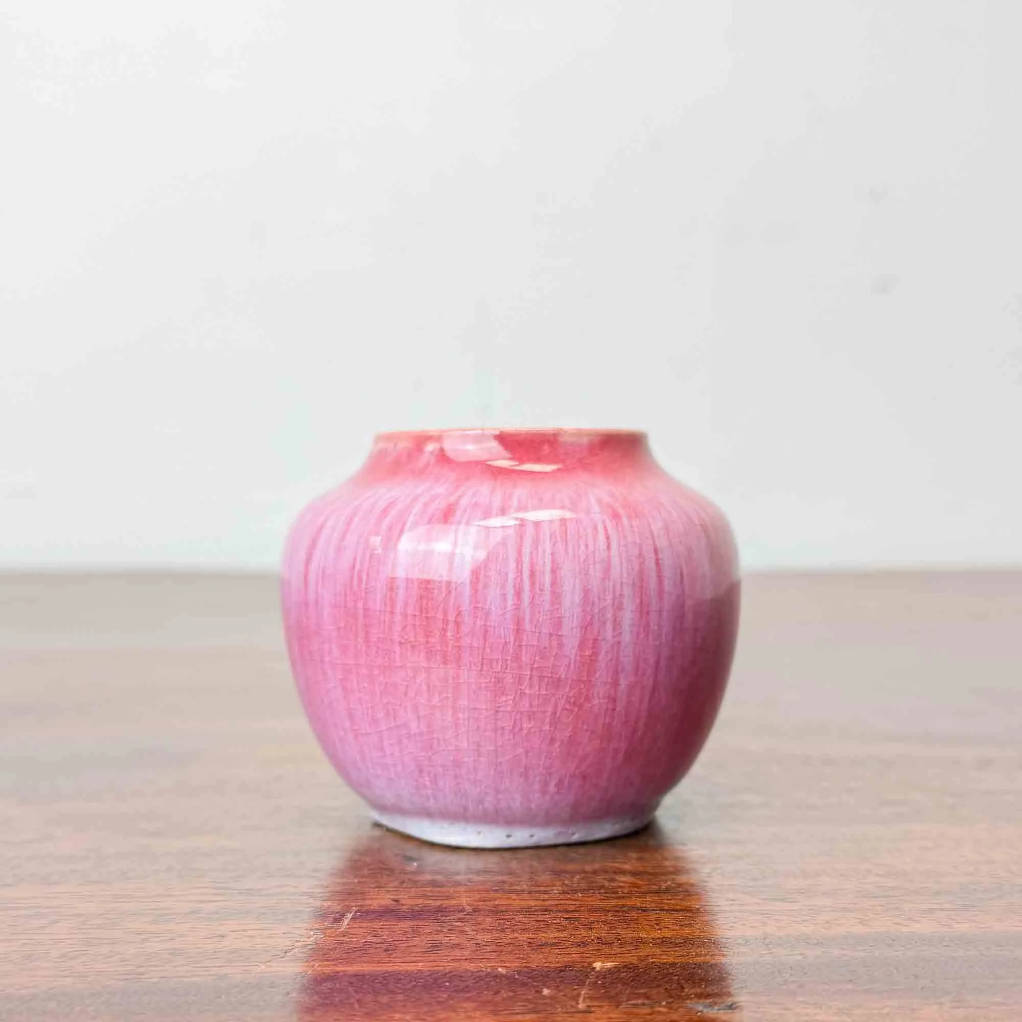 ashby potters guild small pink vase