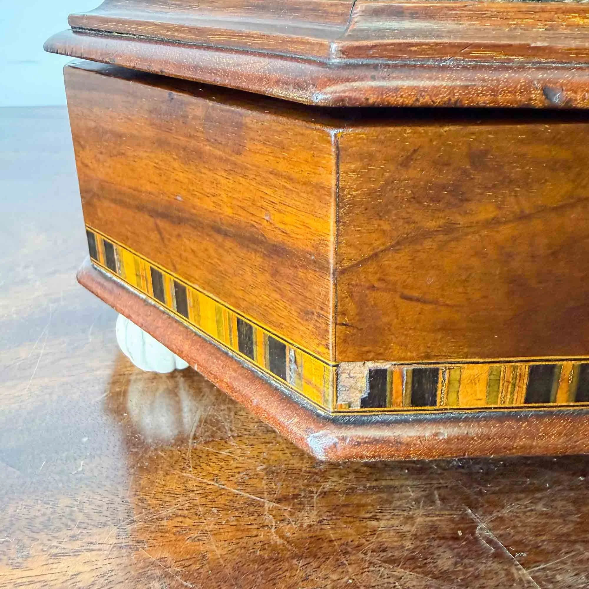 antique spitoon footstool with crewelwork upholstery-14.jpg