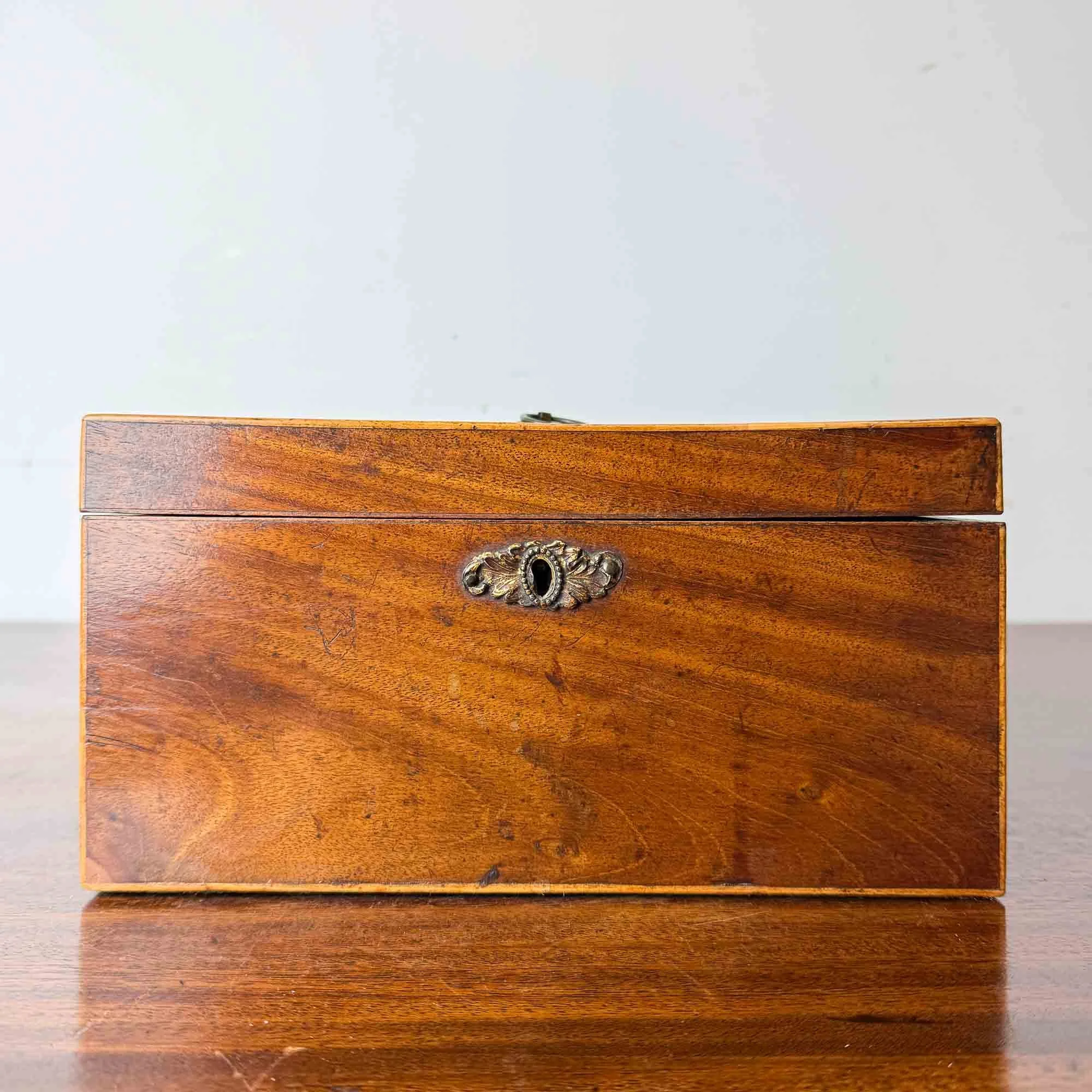 victorian mahogany work box