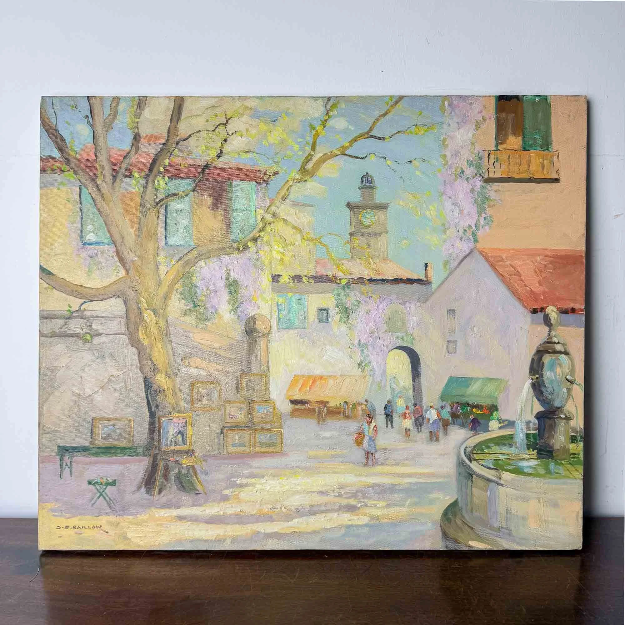 morning sunshine france painting GC Barlow-5.jpg