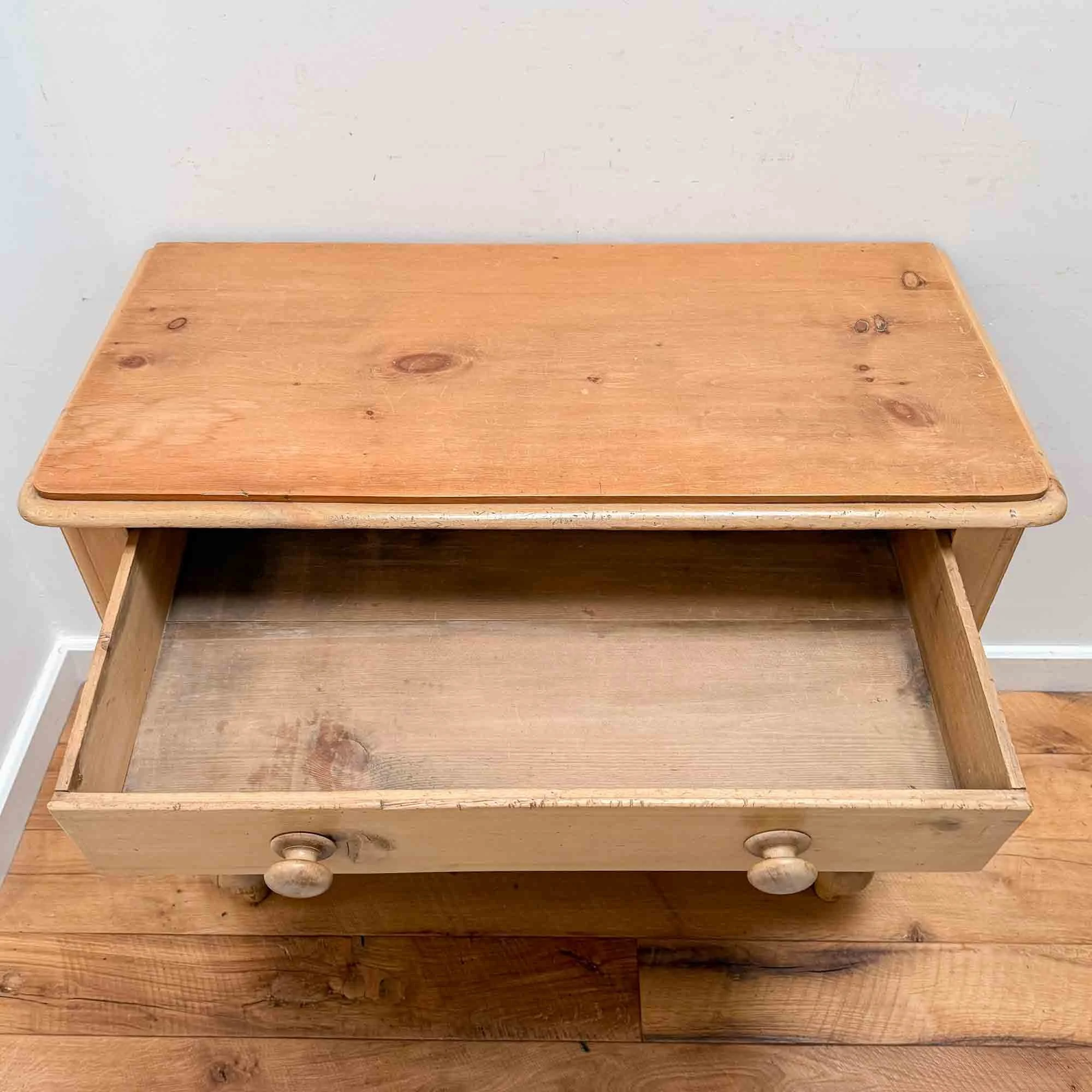 antique pine chest of drawers-5.jpg