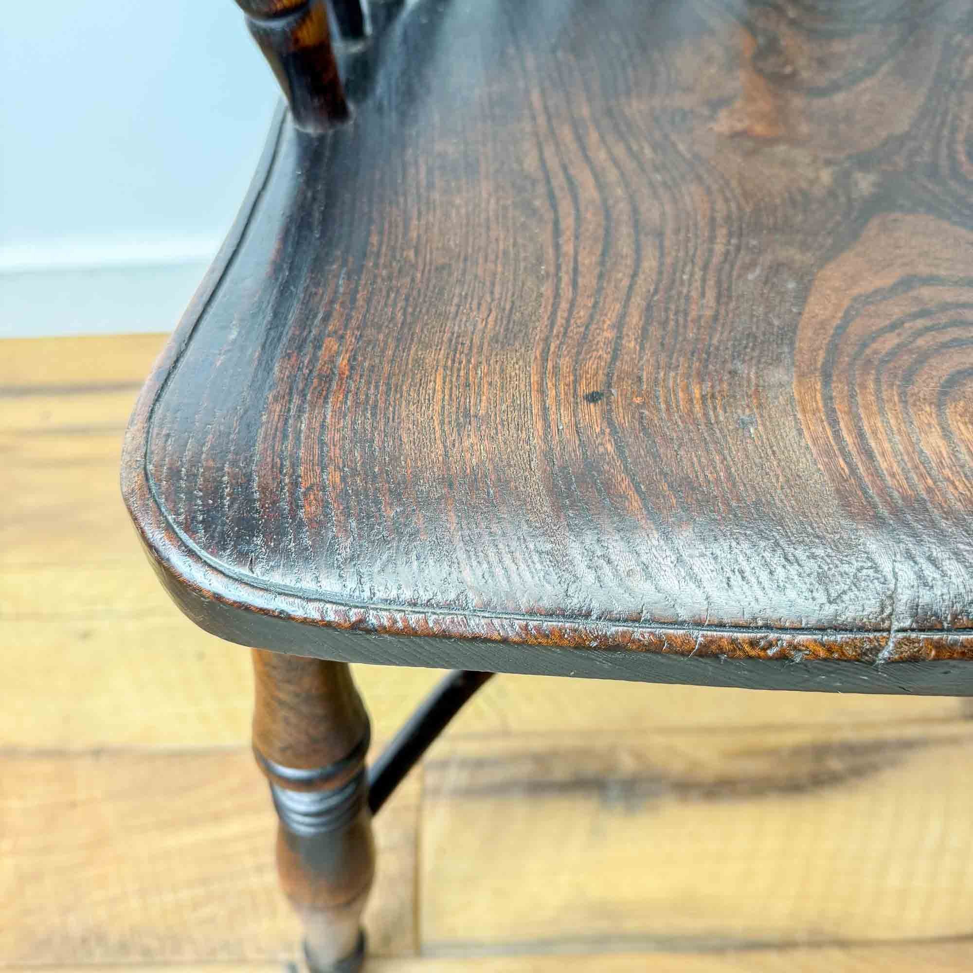 Antique Low Back Windsor Chair