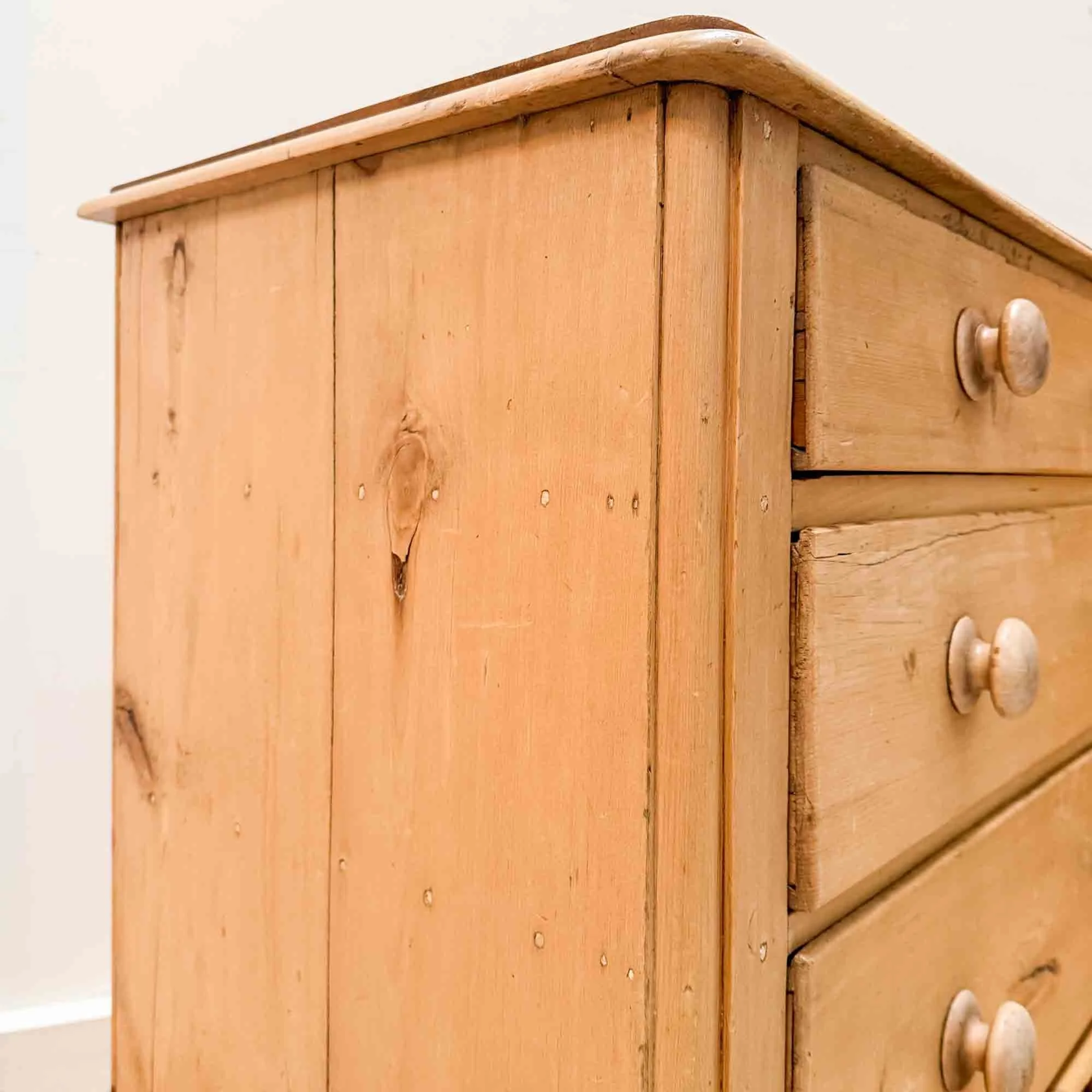 antique pine chest of drawers-9.jpg