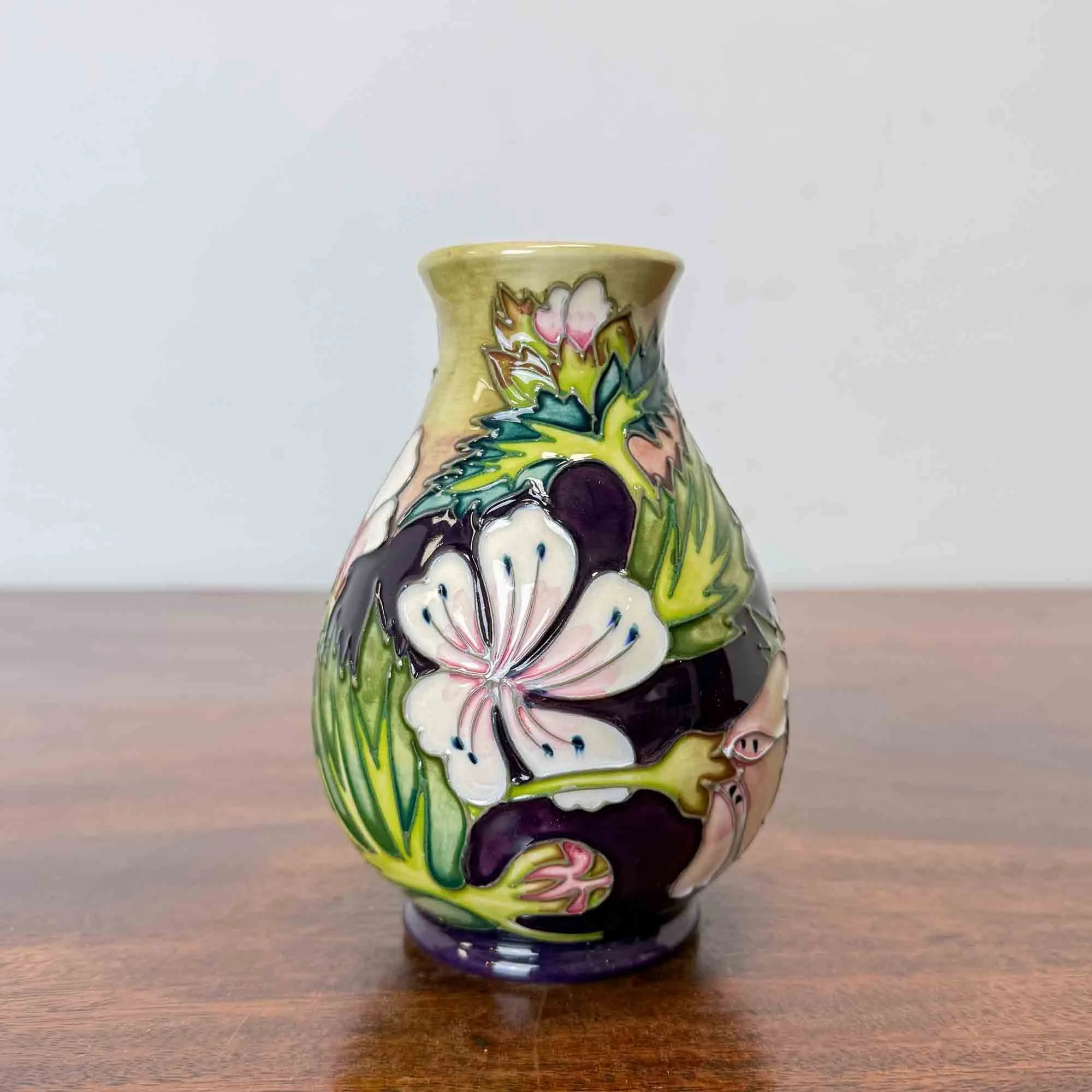 Moorcroft mallow pattern vase-5.jpg