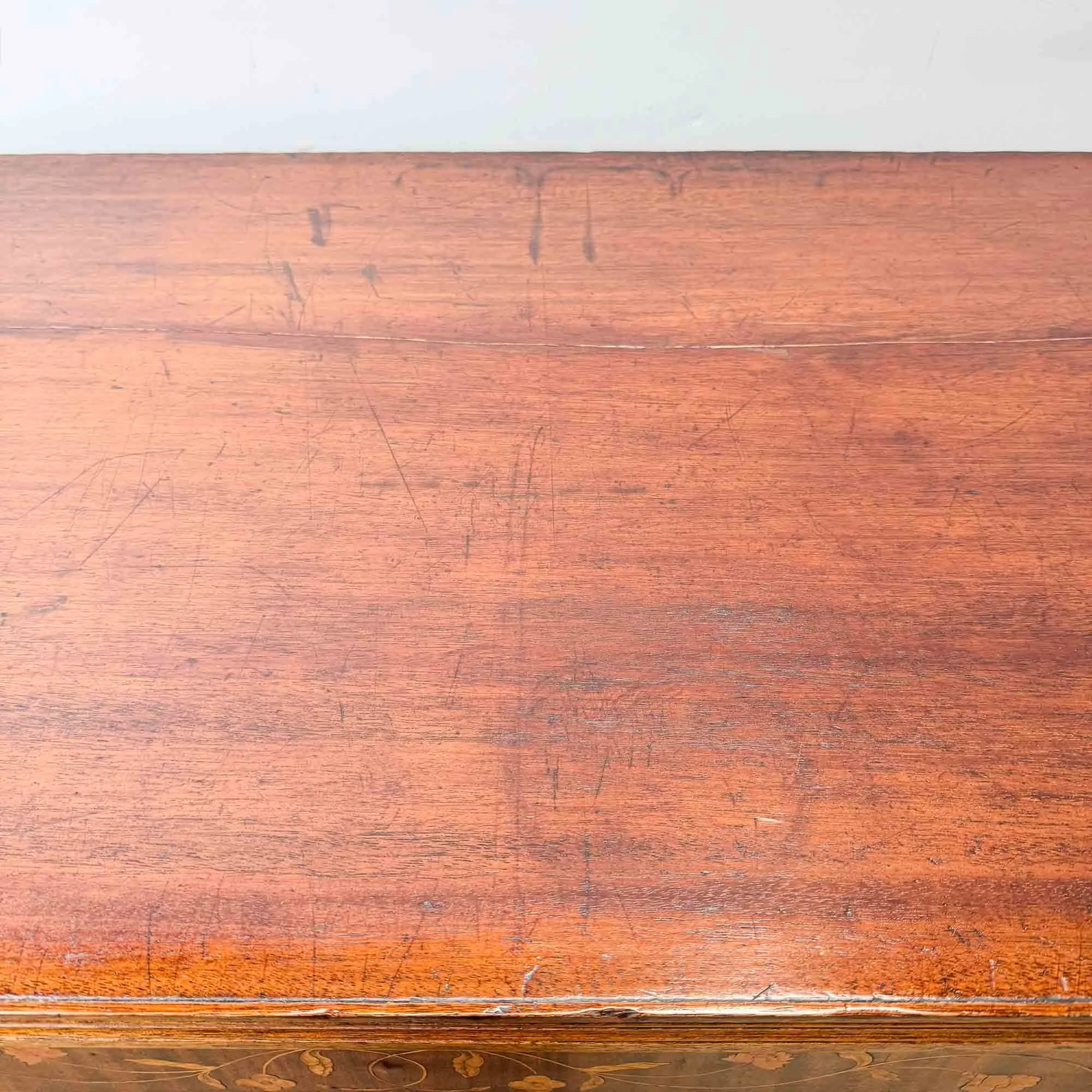 georgian inlay and penwork mahogany chest of drawers-13.jpg