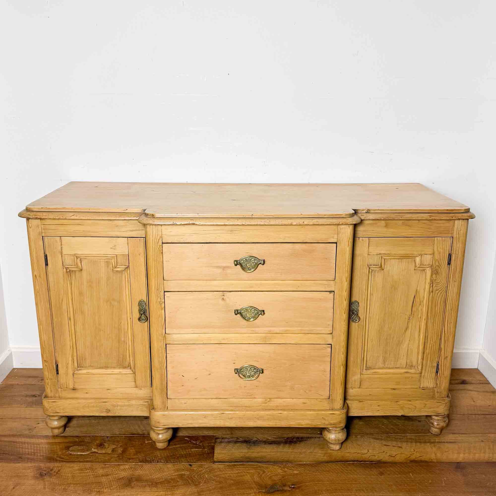 antique pine sideboard