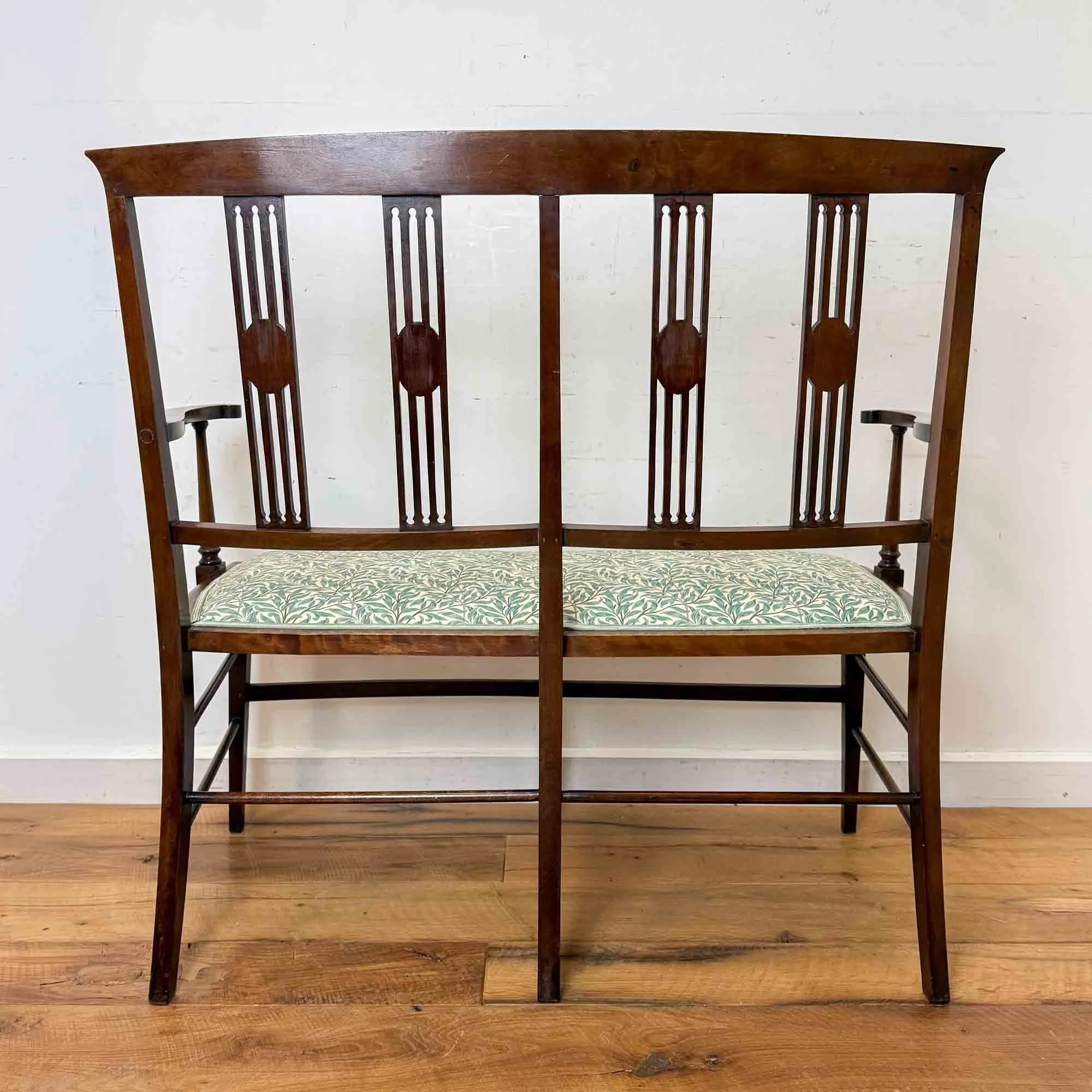 edwardian art nouveau bench settee.jpg