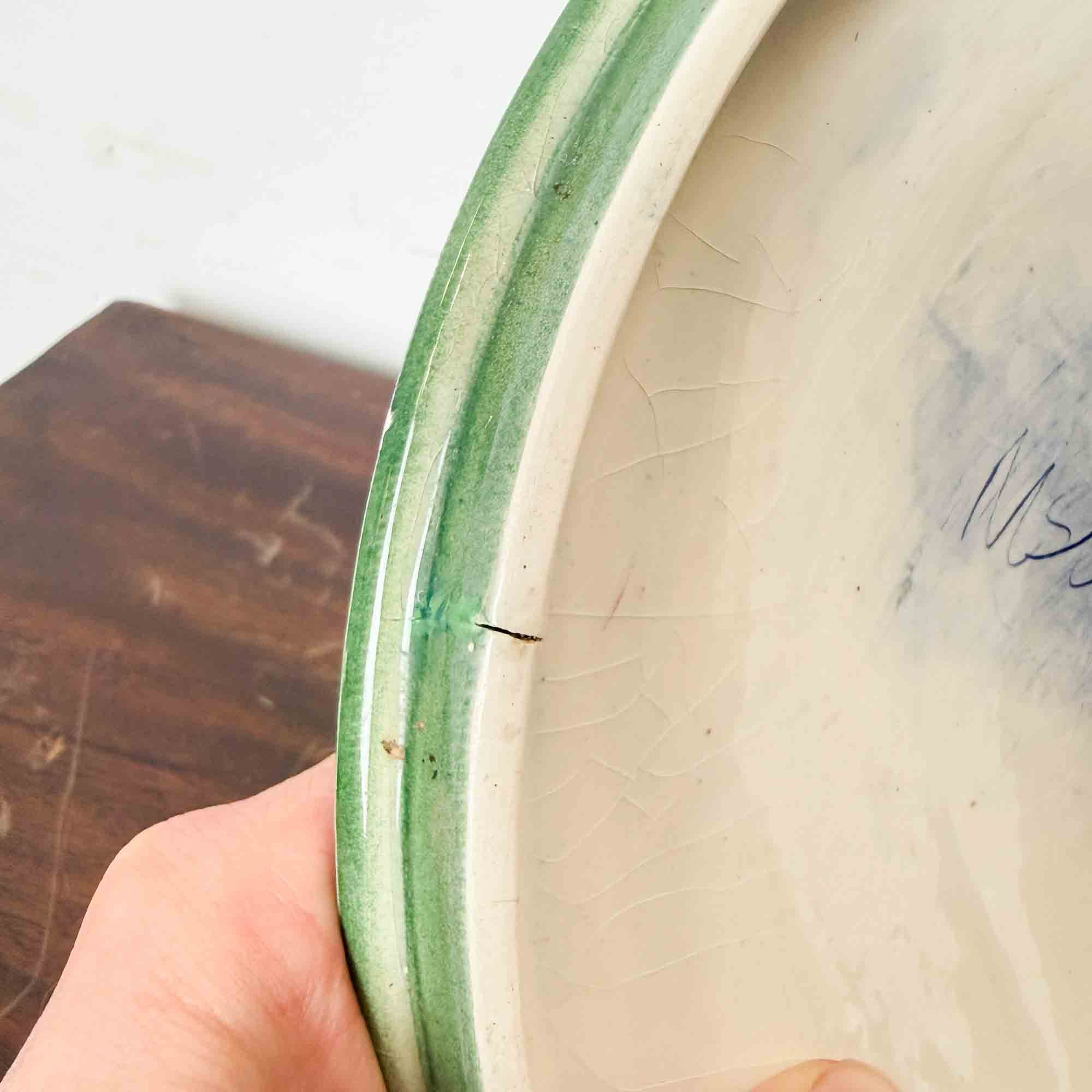 Lise B Moorcroft studio pottery peacock bowl-5.jpg