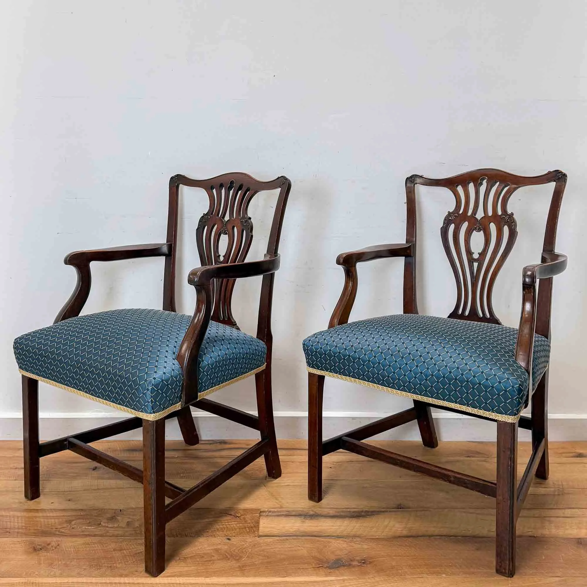pair of antique mahogany chippendale style chairs-17.jpg