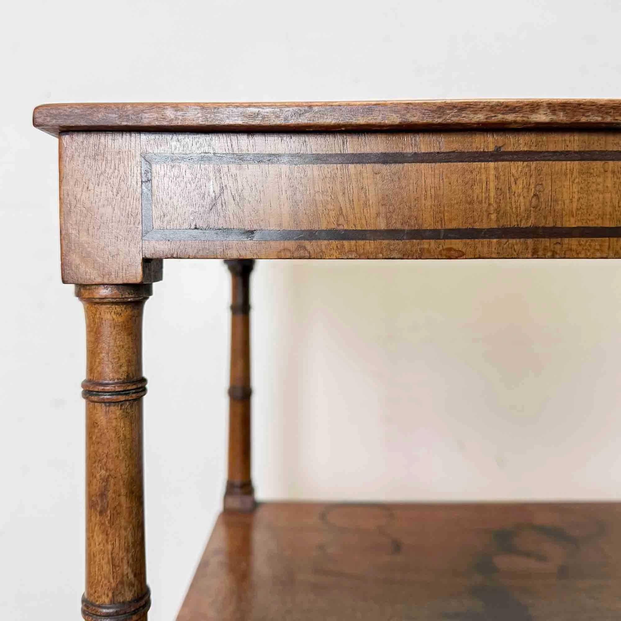 antique mahogany two tier washstand with drawer-7.jpg