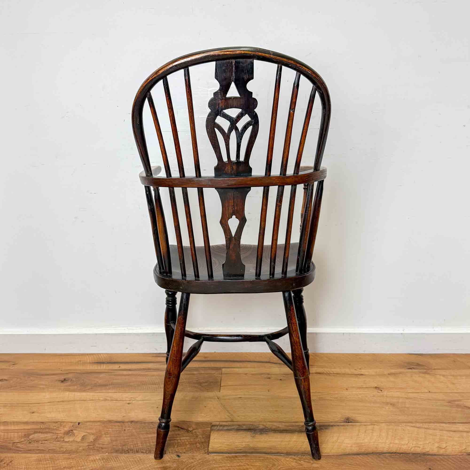 Antique Low Back Windsor Chair