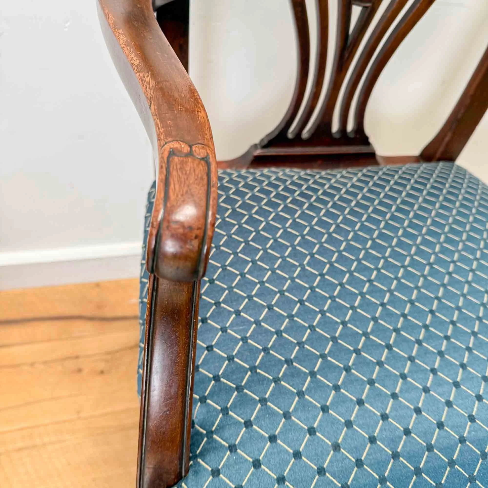 pair of antique mahogany chippendale style chairs-8.jpg