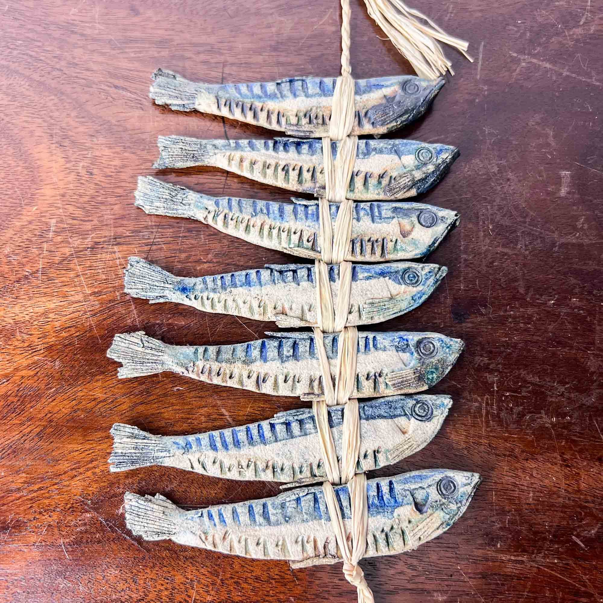 Ceramic Fish Wall Hanging by Jeremy James