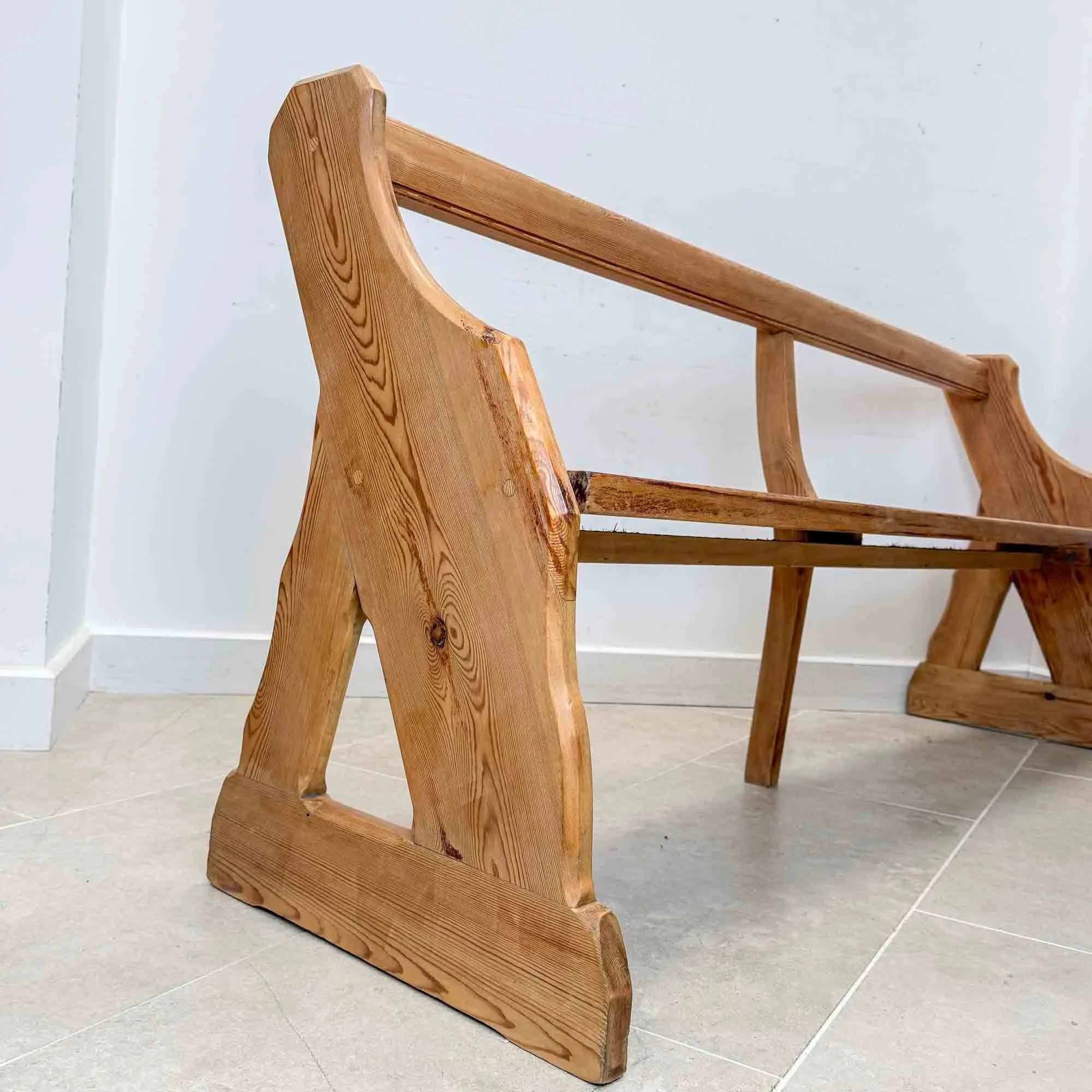 antique pitch pine pew-10.jpg
