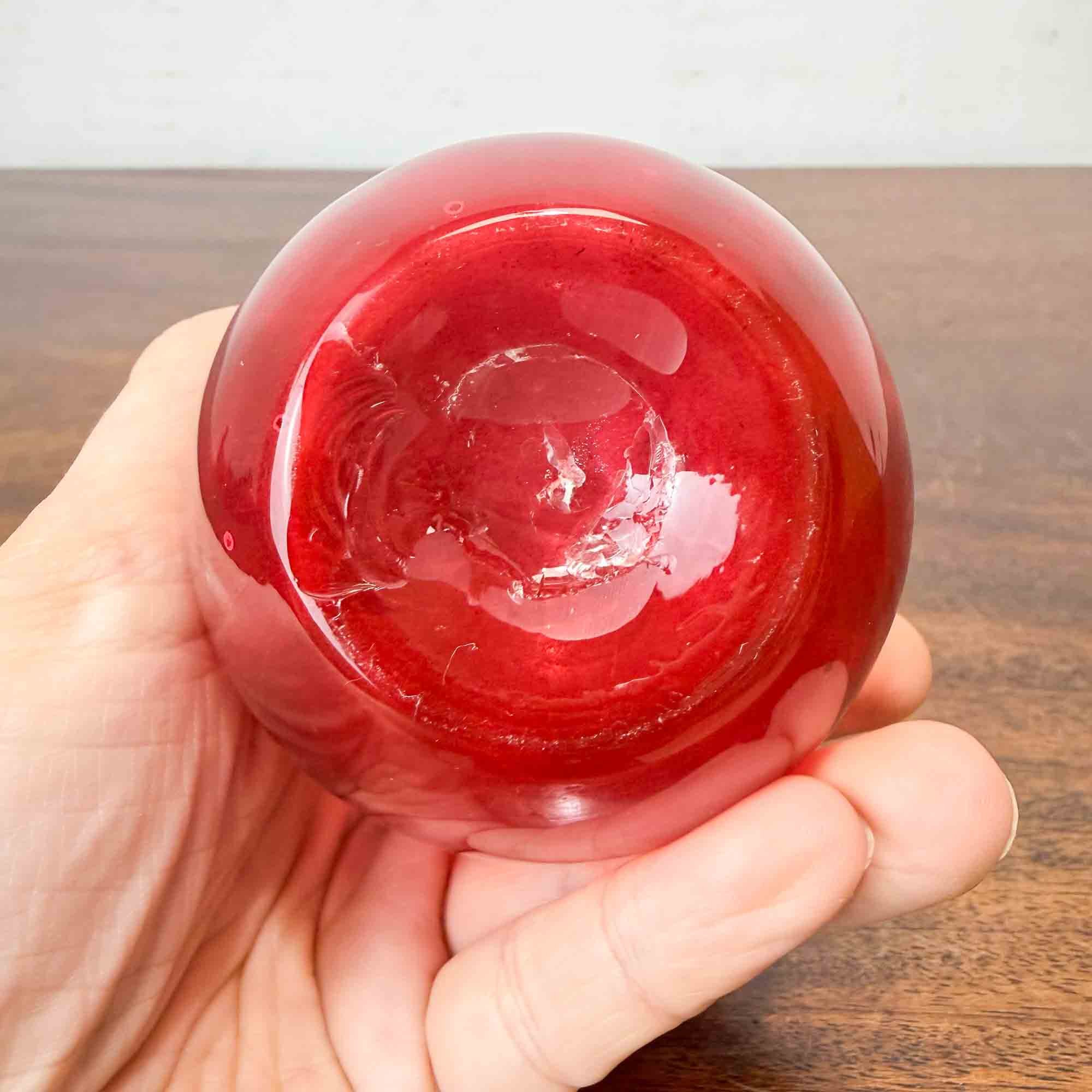 small victorian cranberry glass jug.jpg