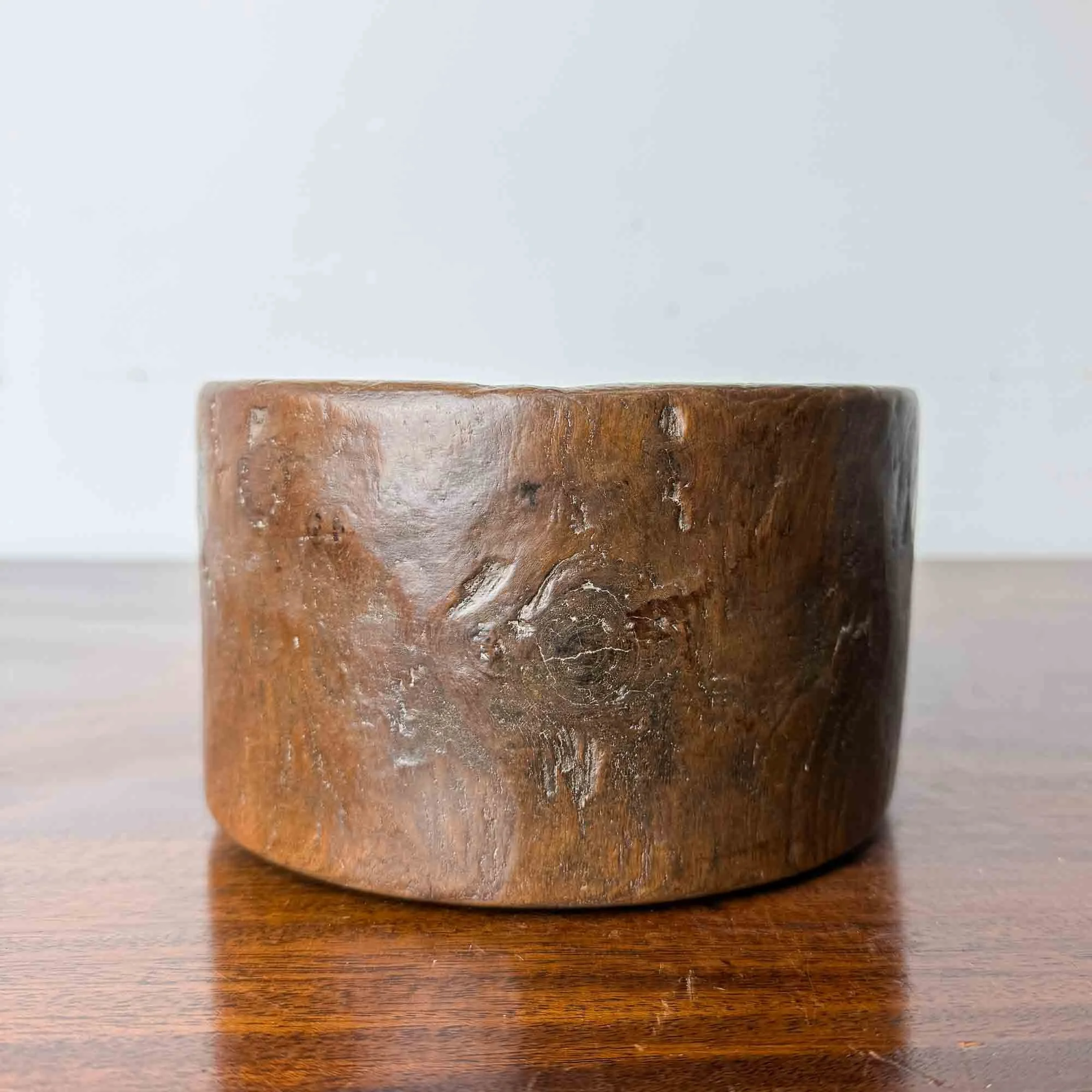 antique dug out wooden bowl-6.jpg