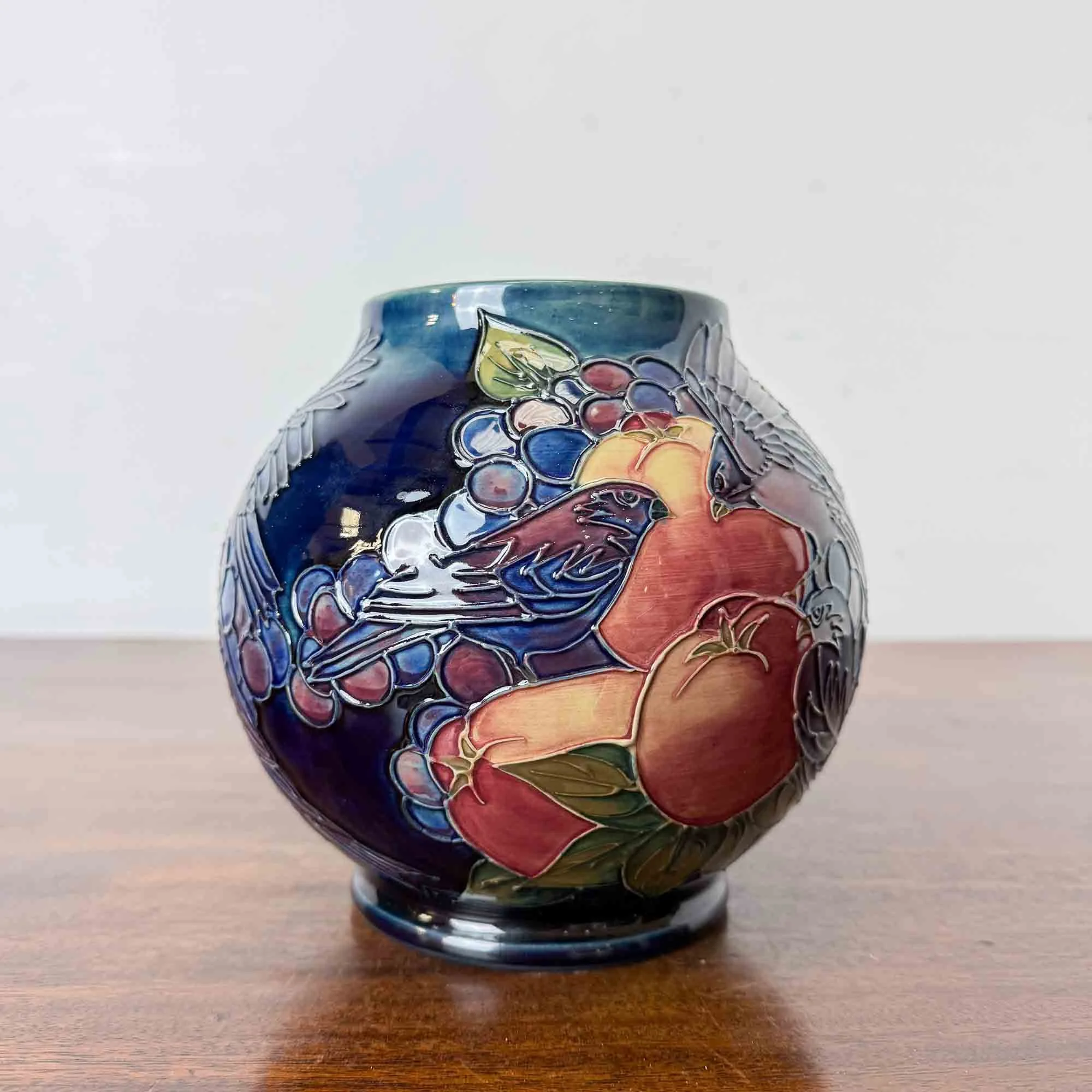 moorcroft pottery finches pattern vase-5.jpg
