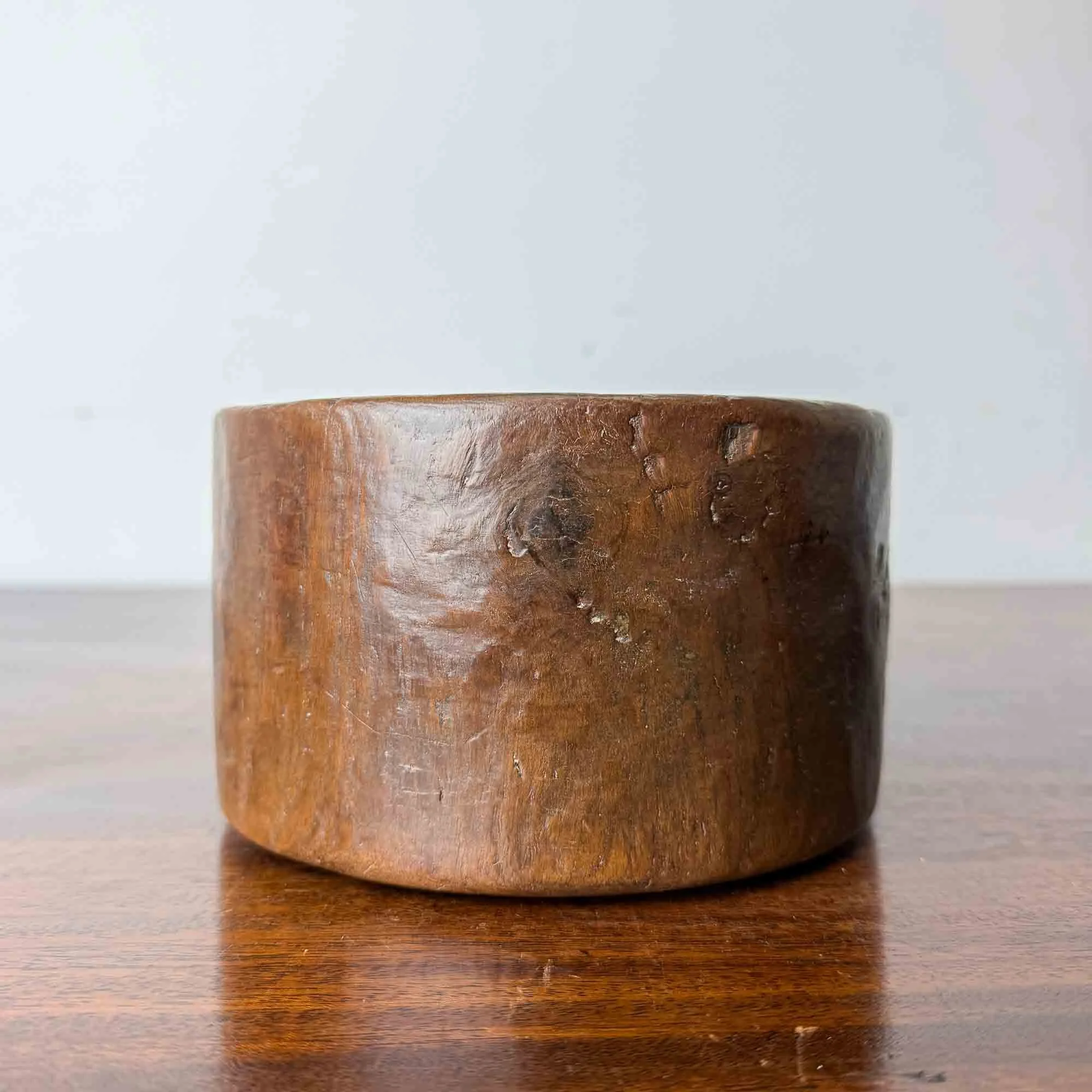 antique dug out wooden bowl-8.jpg