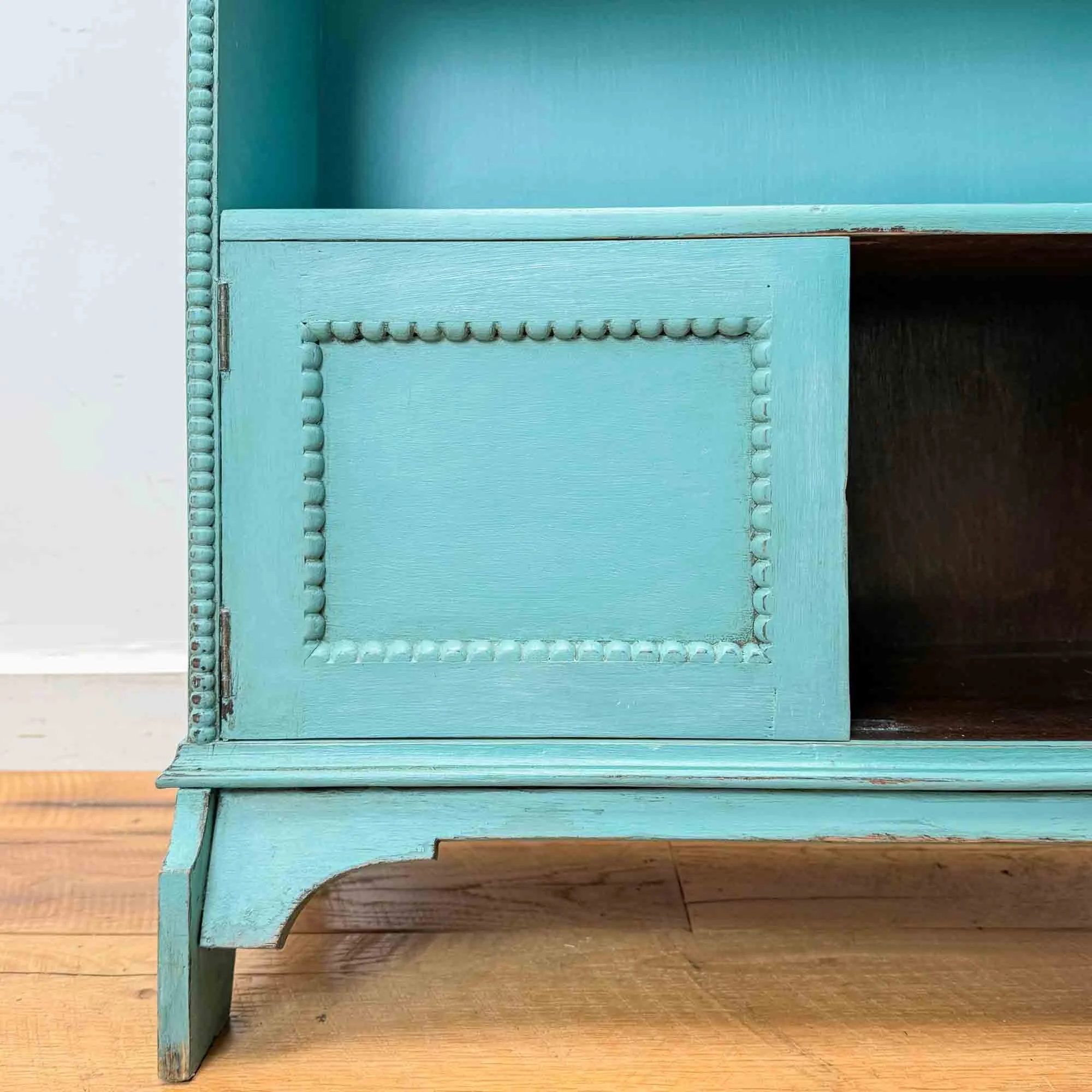 vintage painted turquoise bookshelf-12.jpg