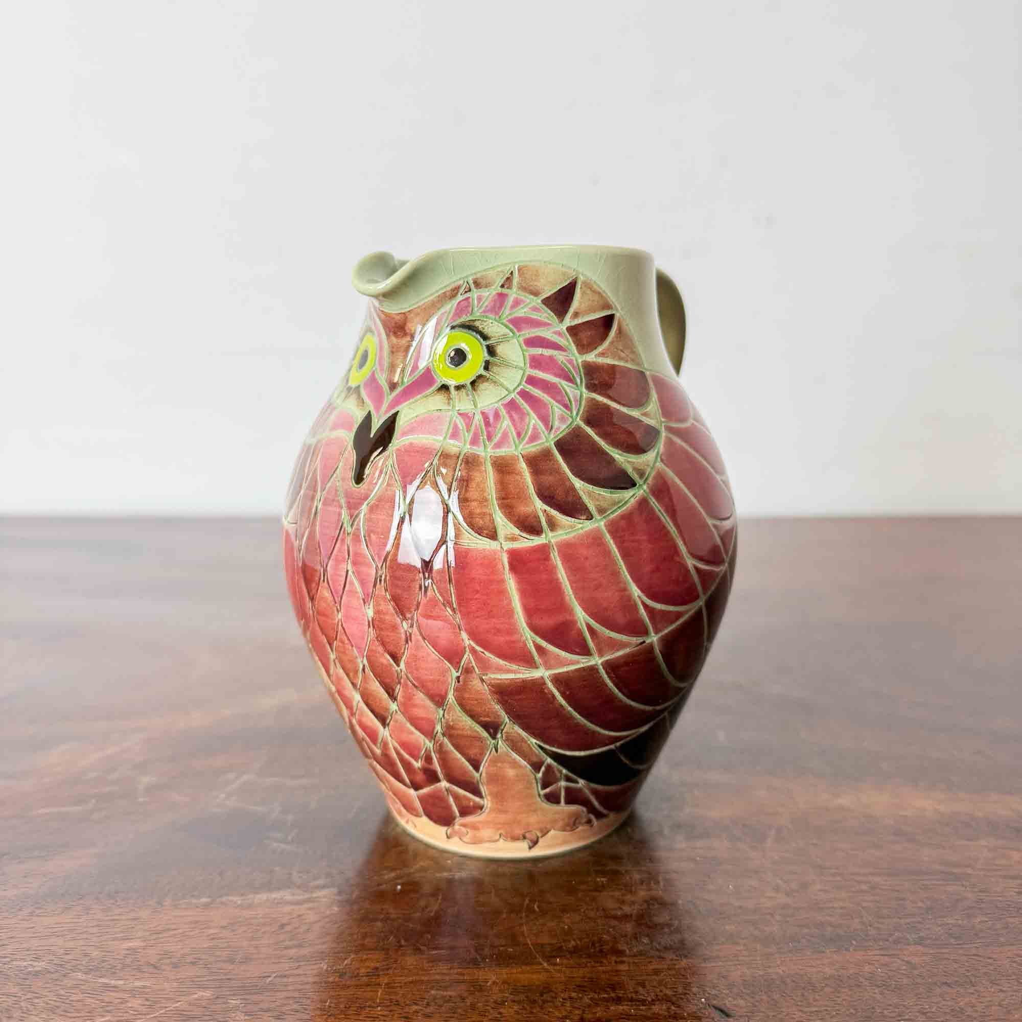 Sally Tuffin For Dennis Chinaworks Owl Jug