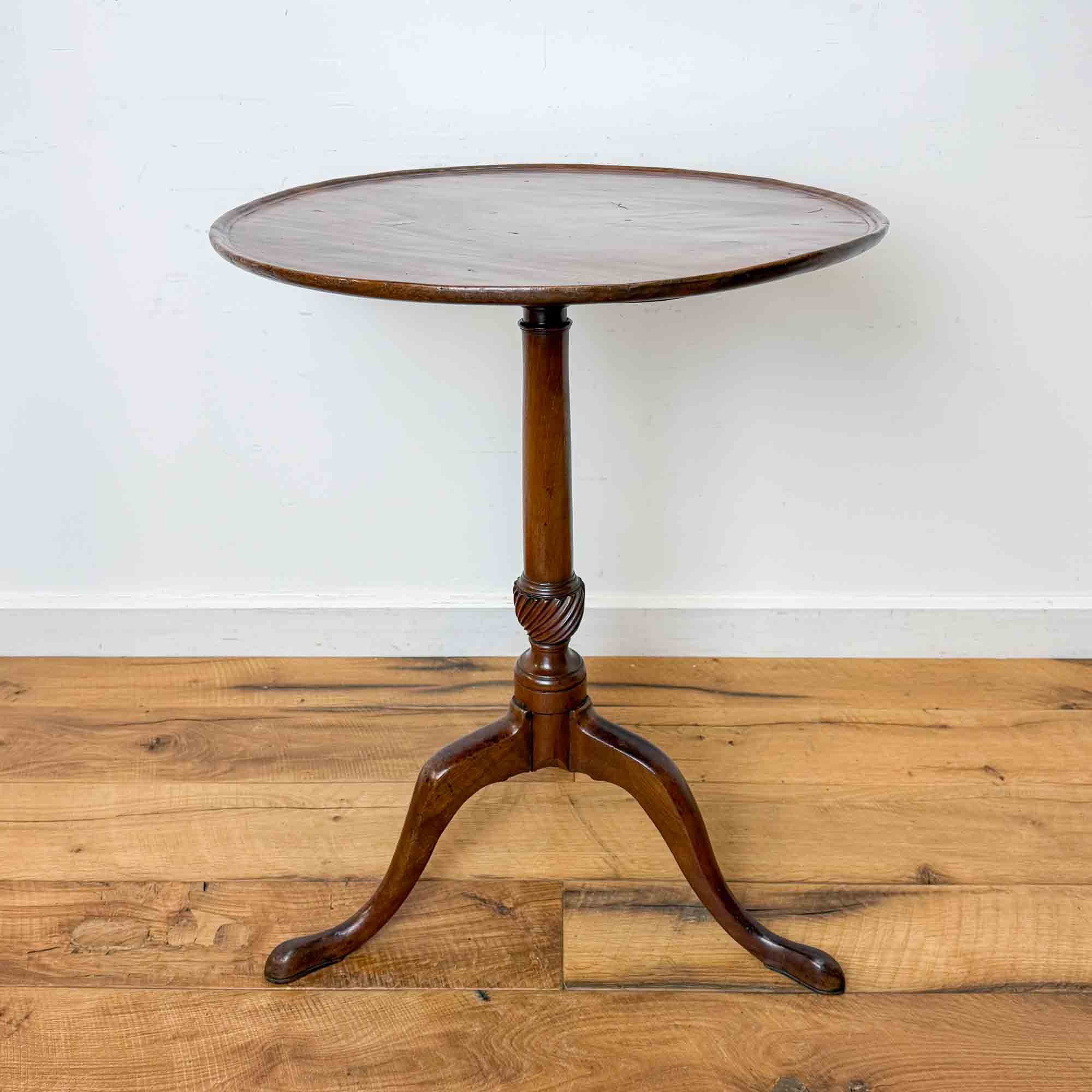 Georgian Mahogany Tripod Table