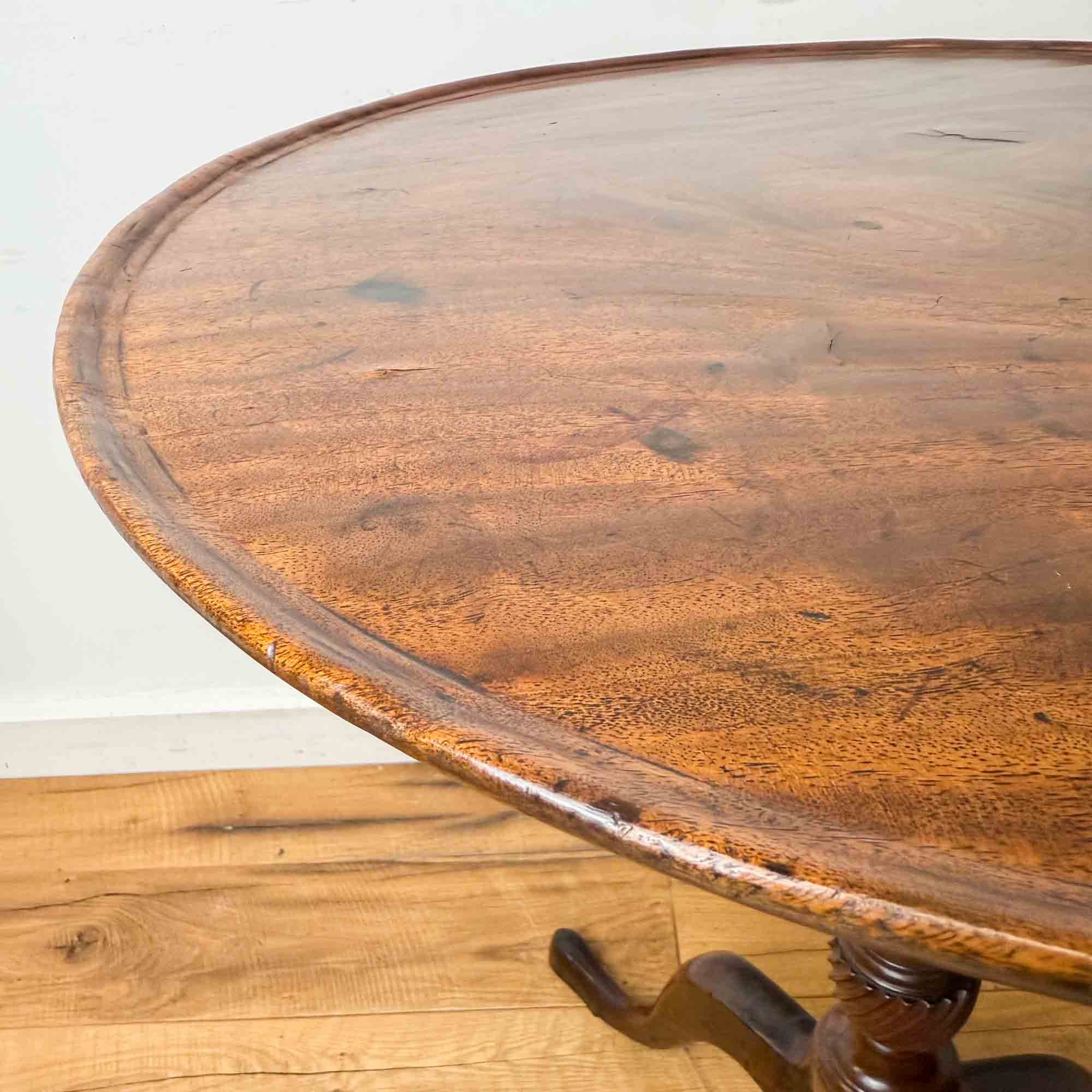 Georgian Mahogany Tripod Table