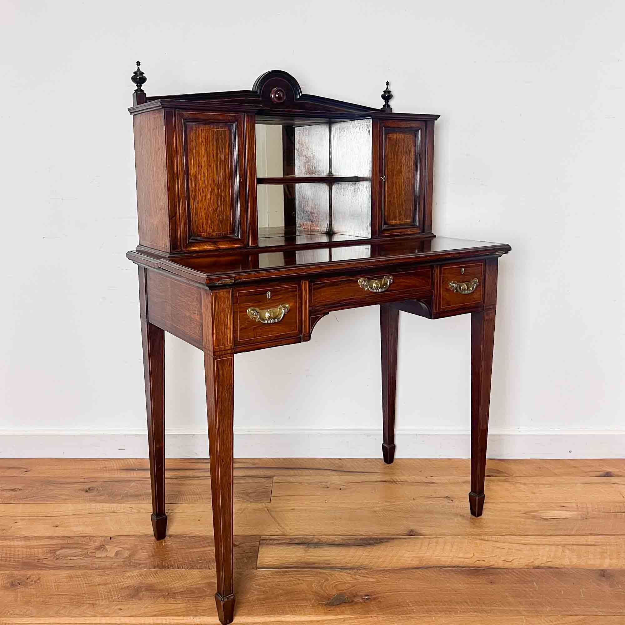Edwards and Roberts Rosewood Desk