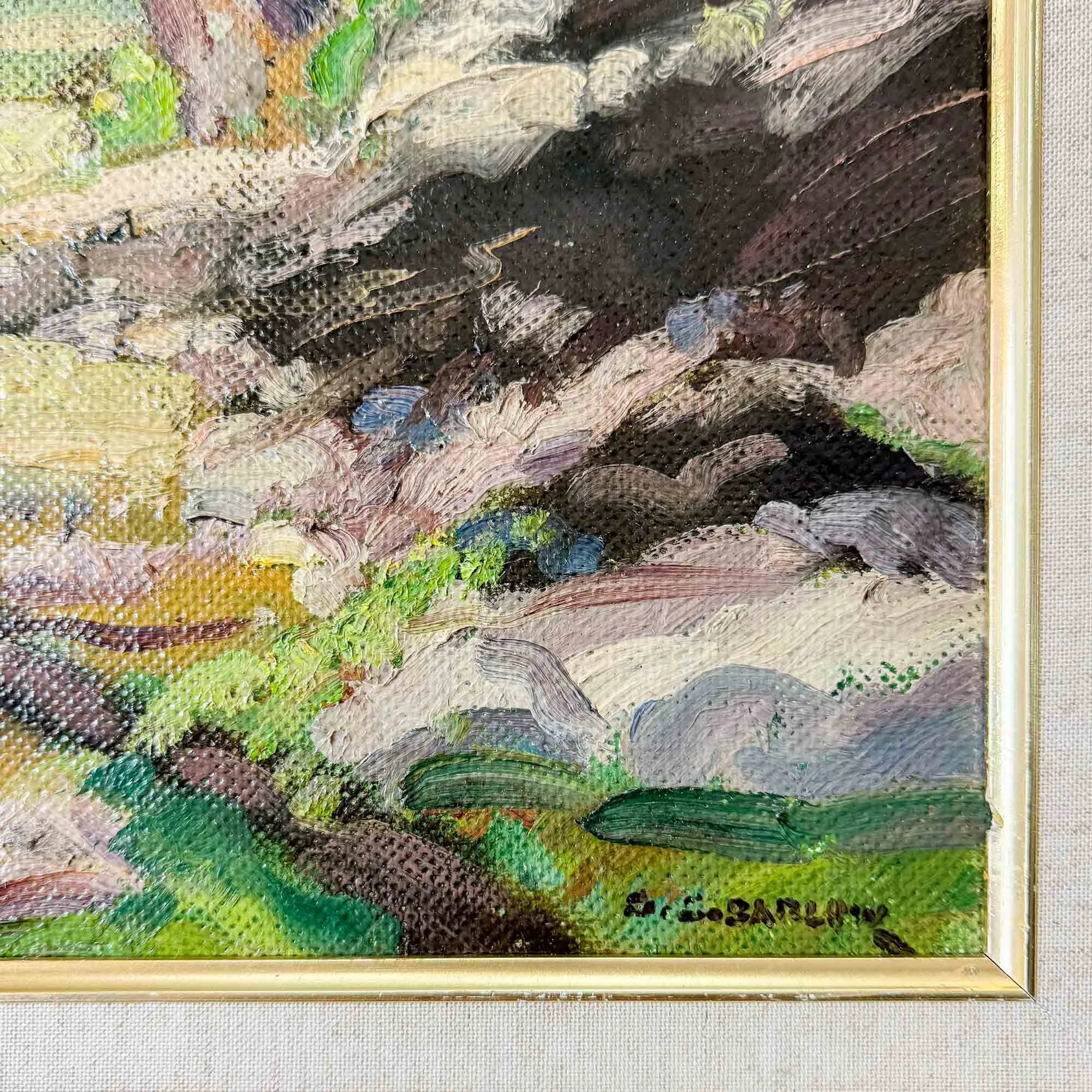 Oil Painting by Gordon Clifford Barlow