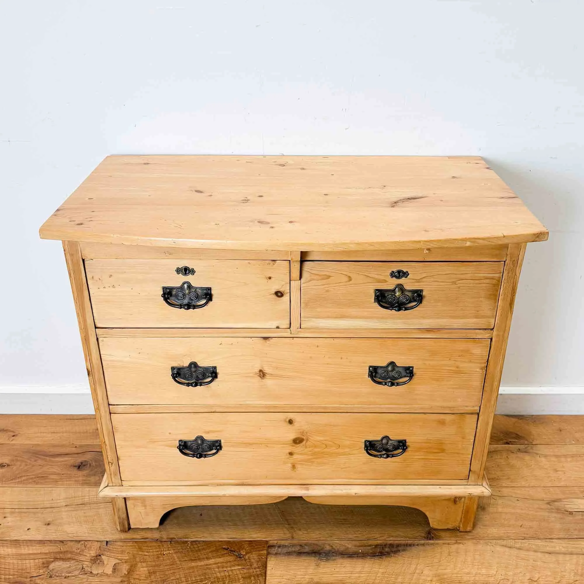 antique pine chest of drawers