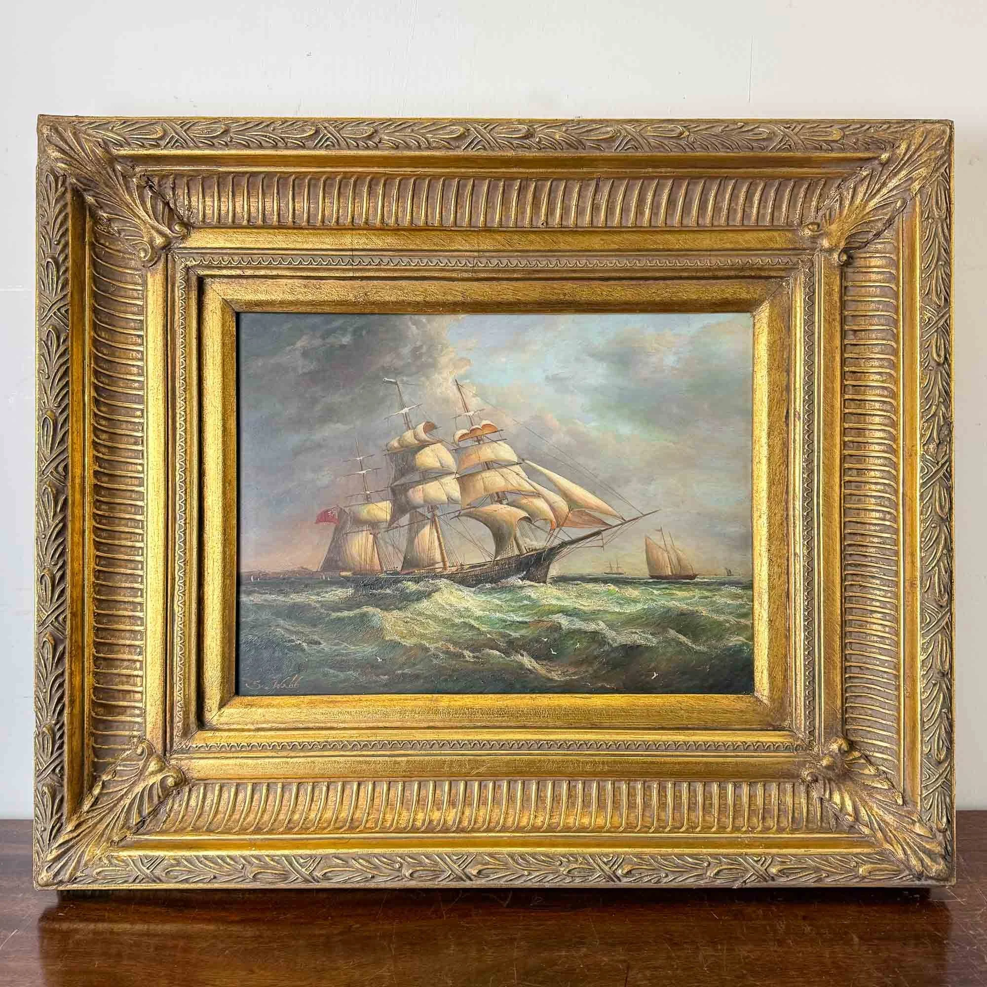 s webb ship painting