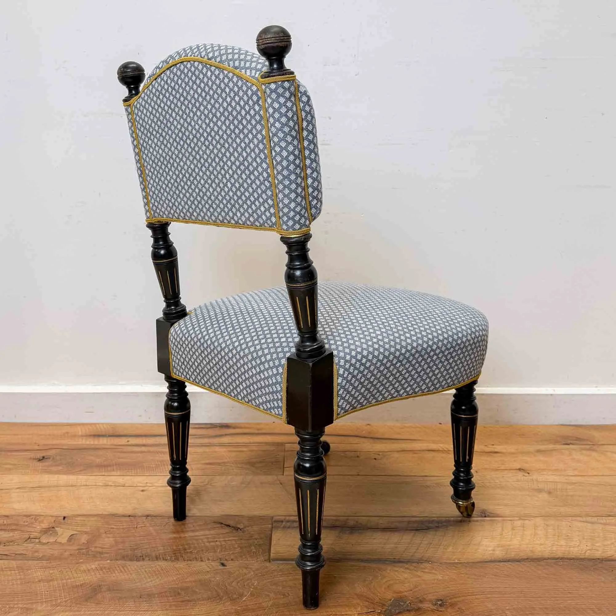 ebonised aesthetic movement small chair