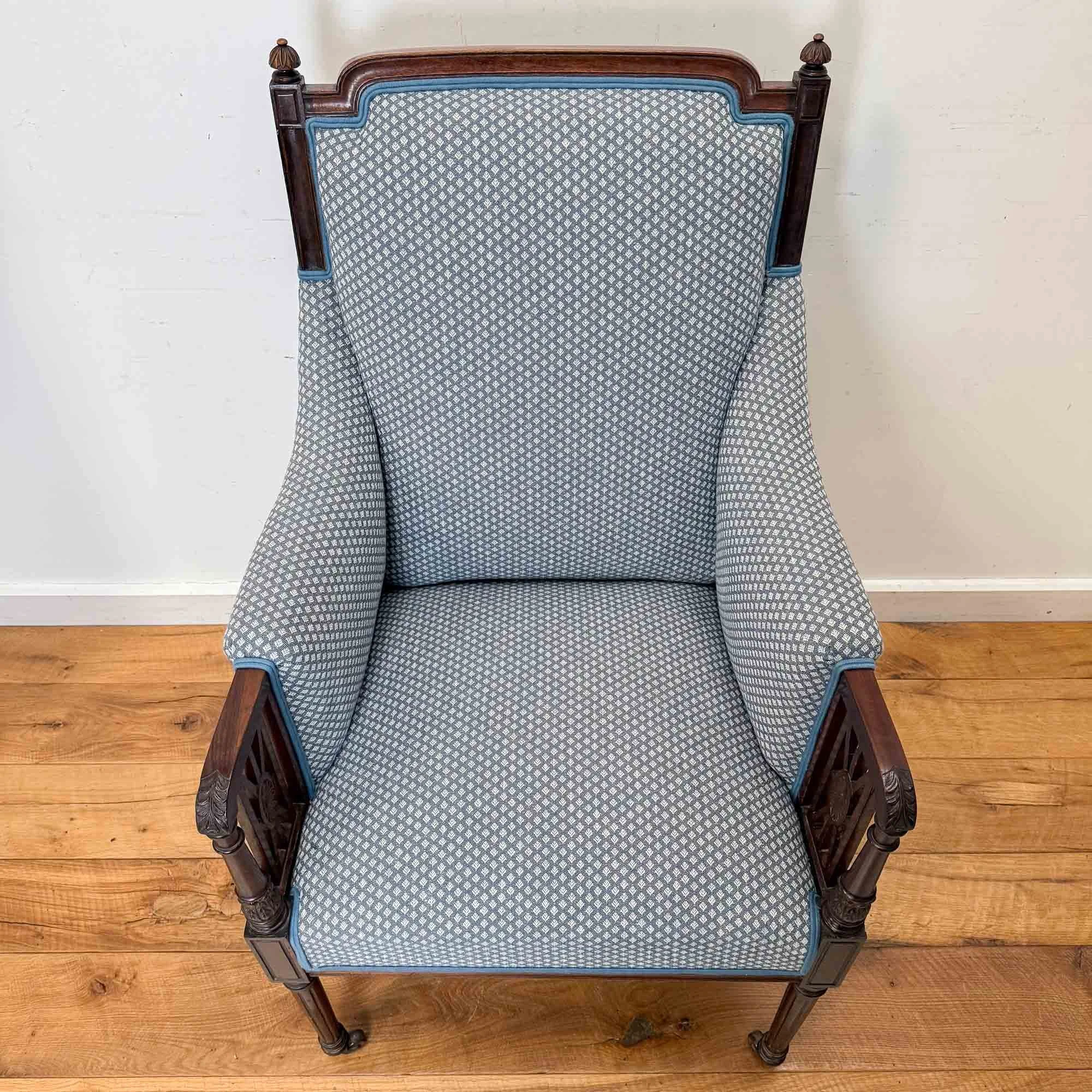 edwardian blue upholstered armchair.jpg