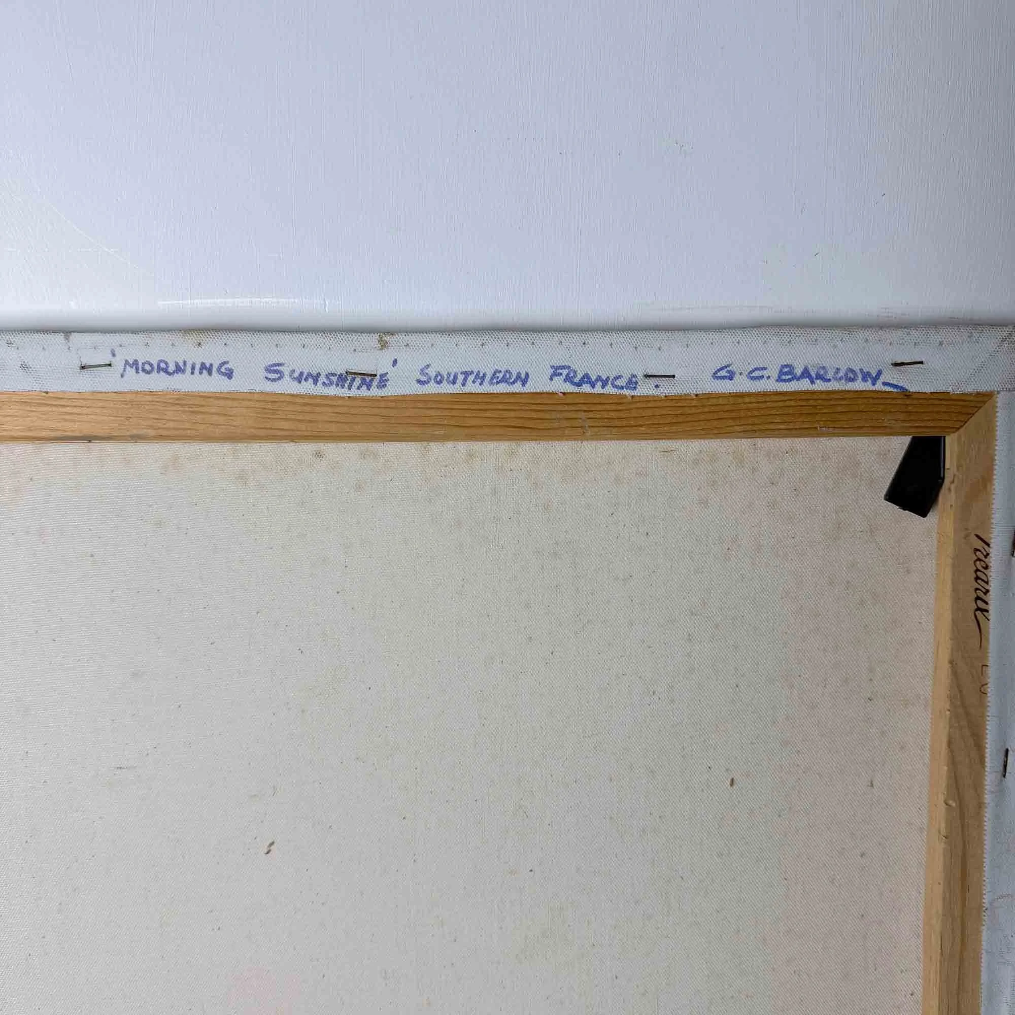 morning sunshine france painting GC Barlow-1.jpg