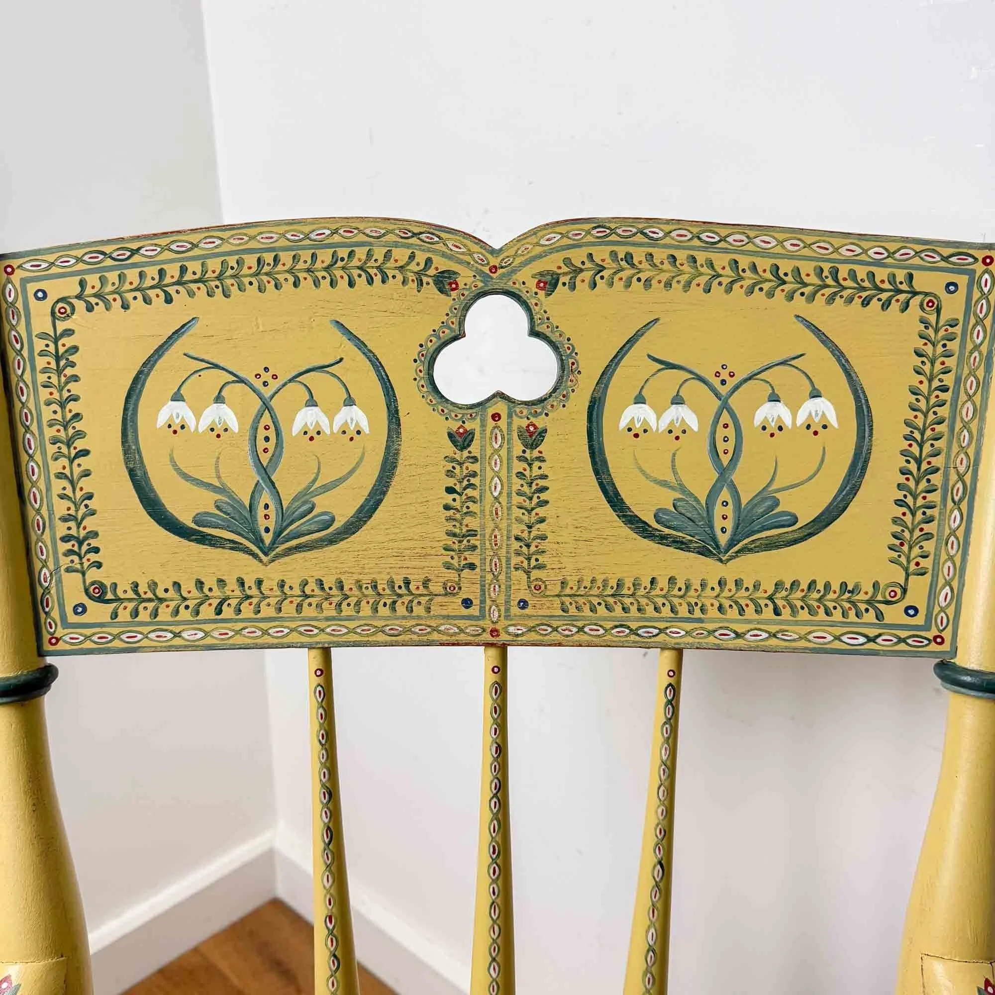 yellow folk art painted chair-8.jpg