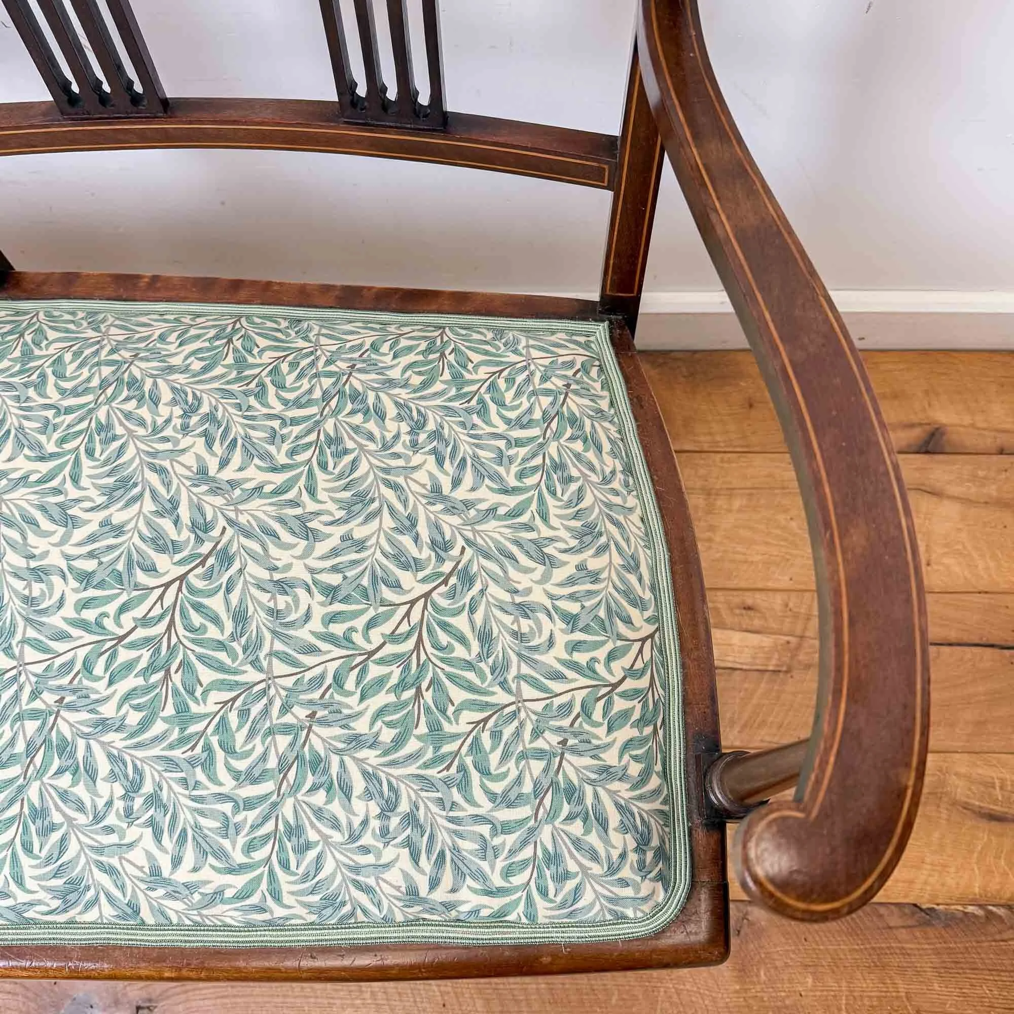 edwardian art nouveau bench settee-4.jpg