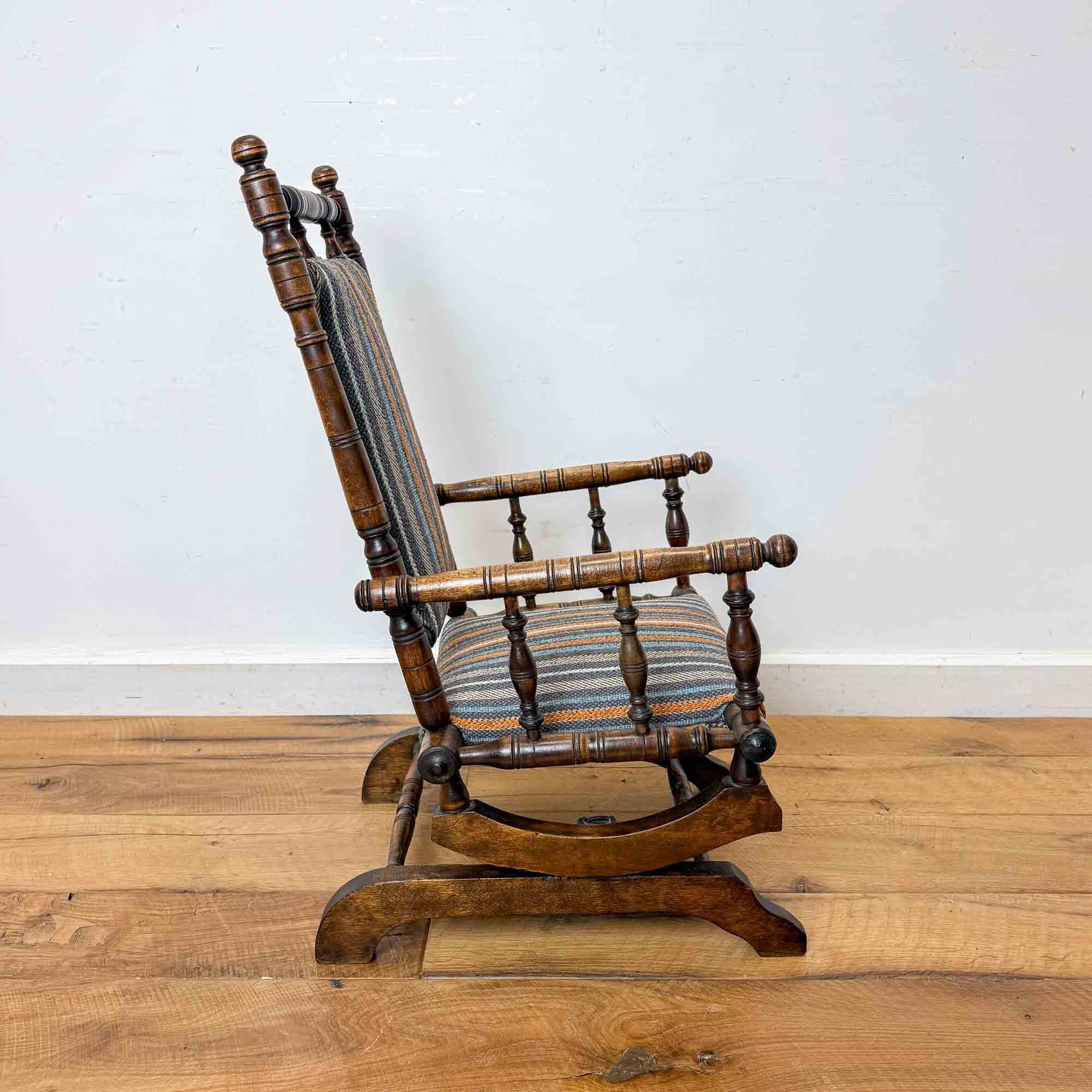 vintage child's american rocker