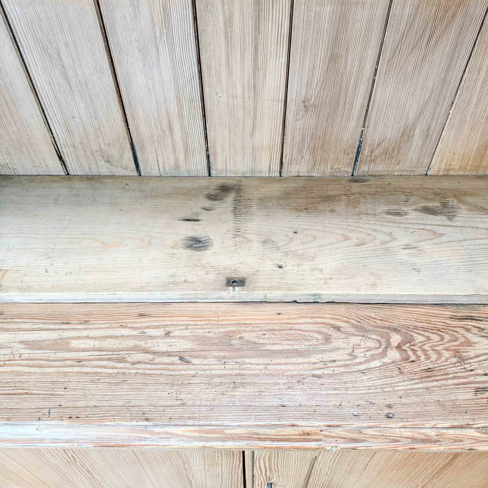 antique pitch pine glazed bookcase-5.jpg