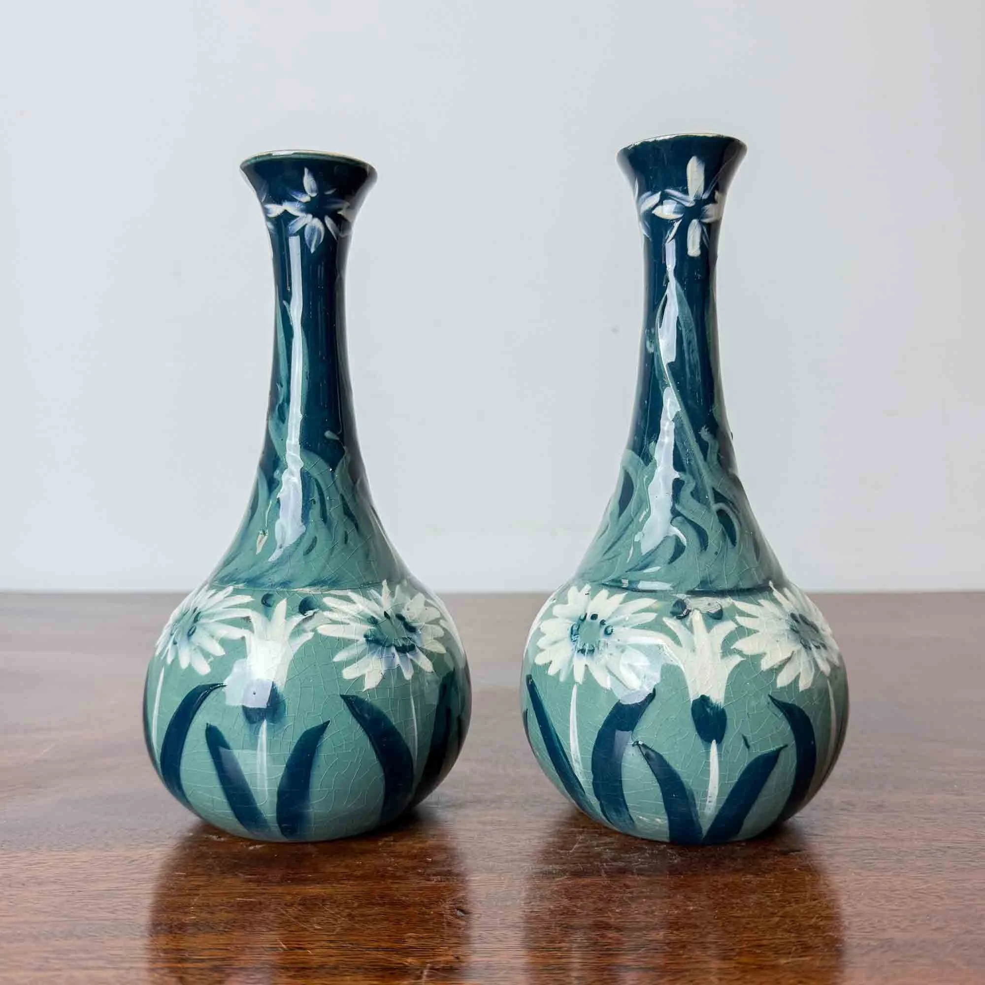 TG Green and Co ivanhoe ware vases
