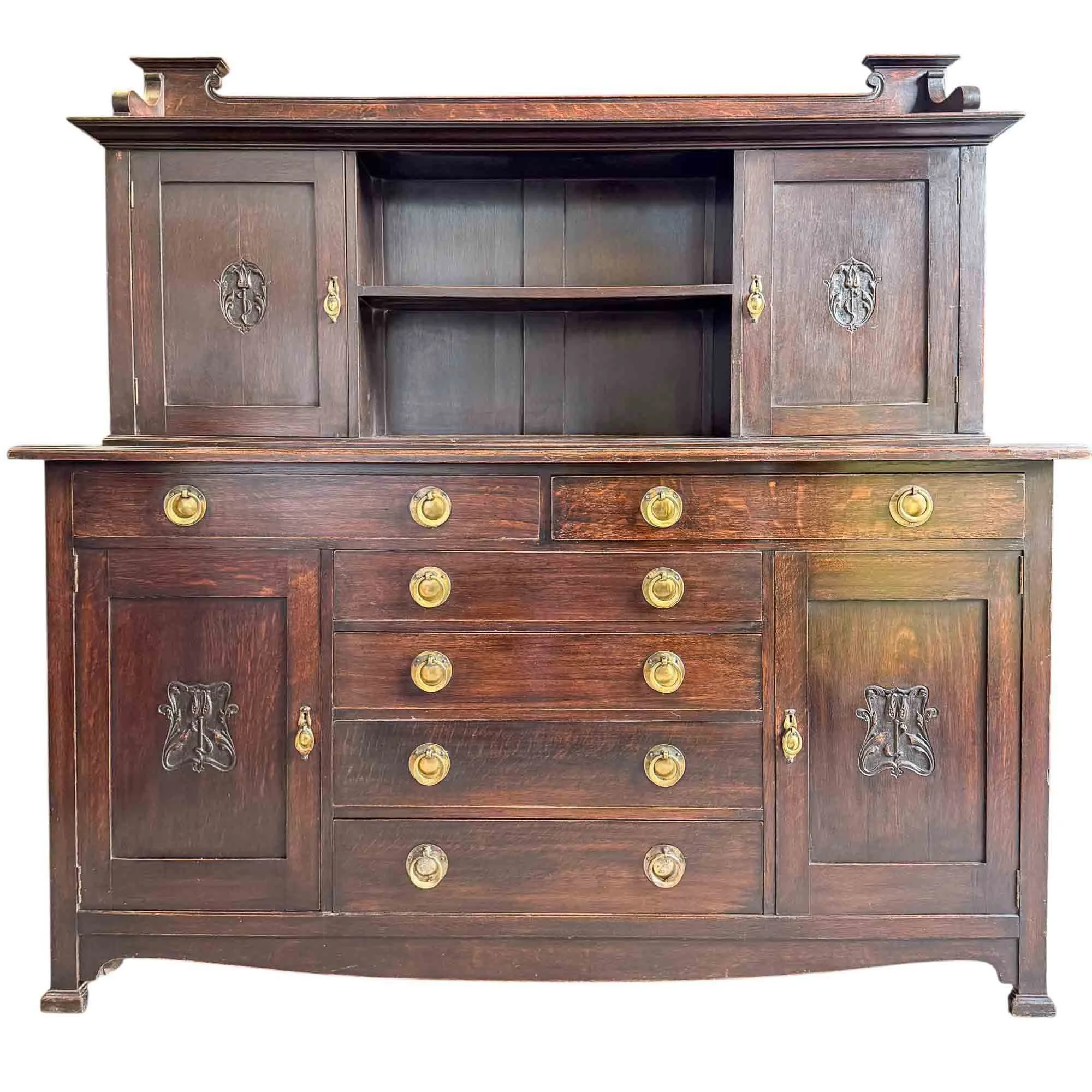 arts and crafts oak dresser mod-6.jpg
