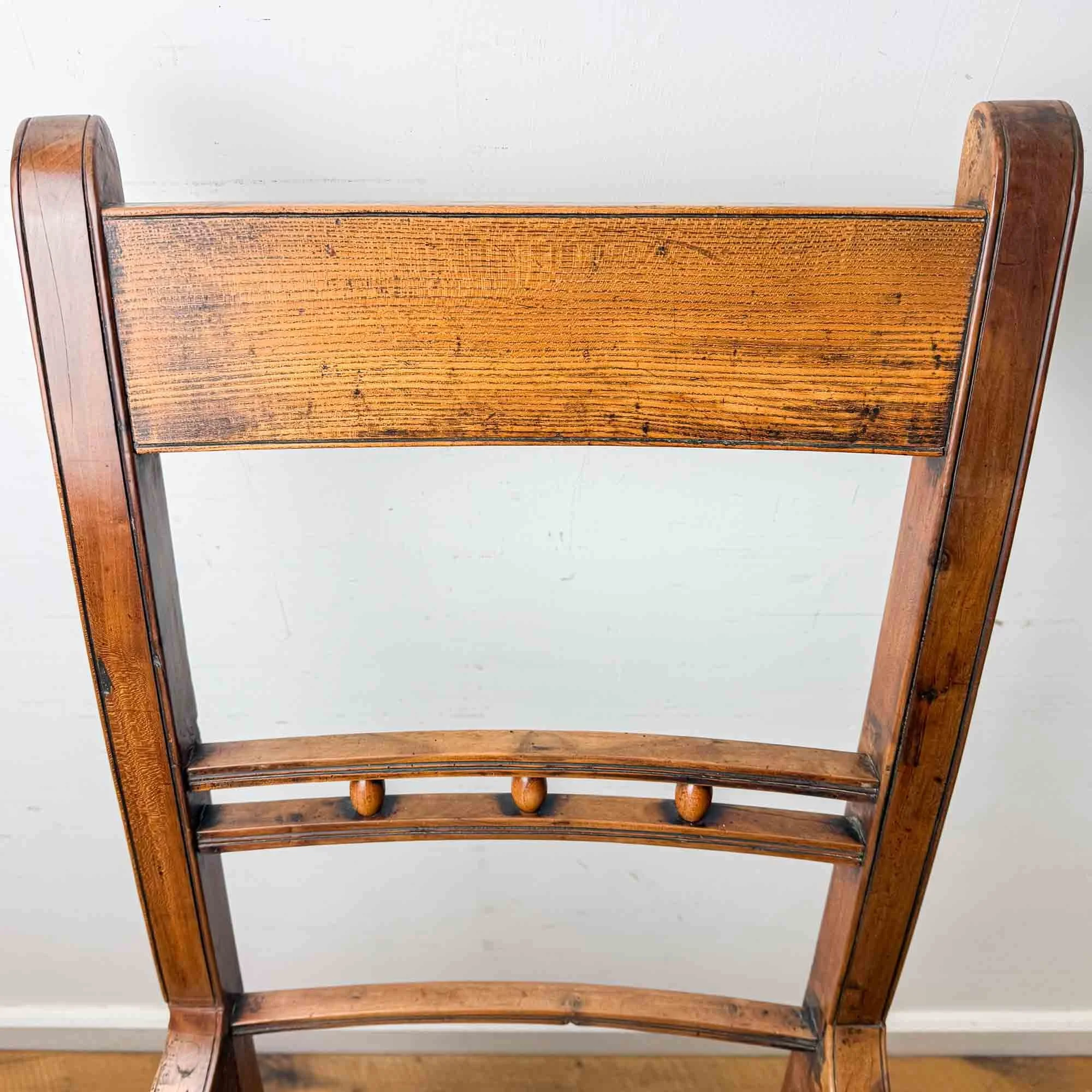 regency elm and fruitwood chair-2.jpg