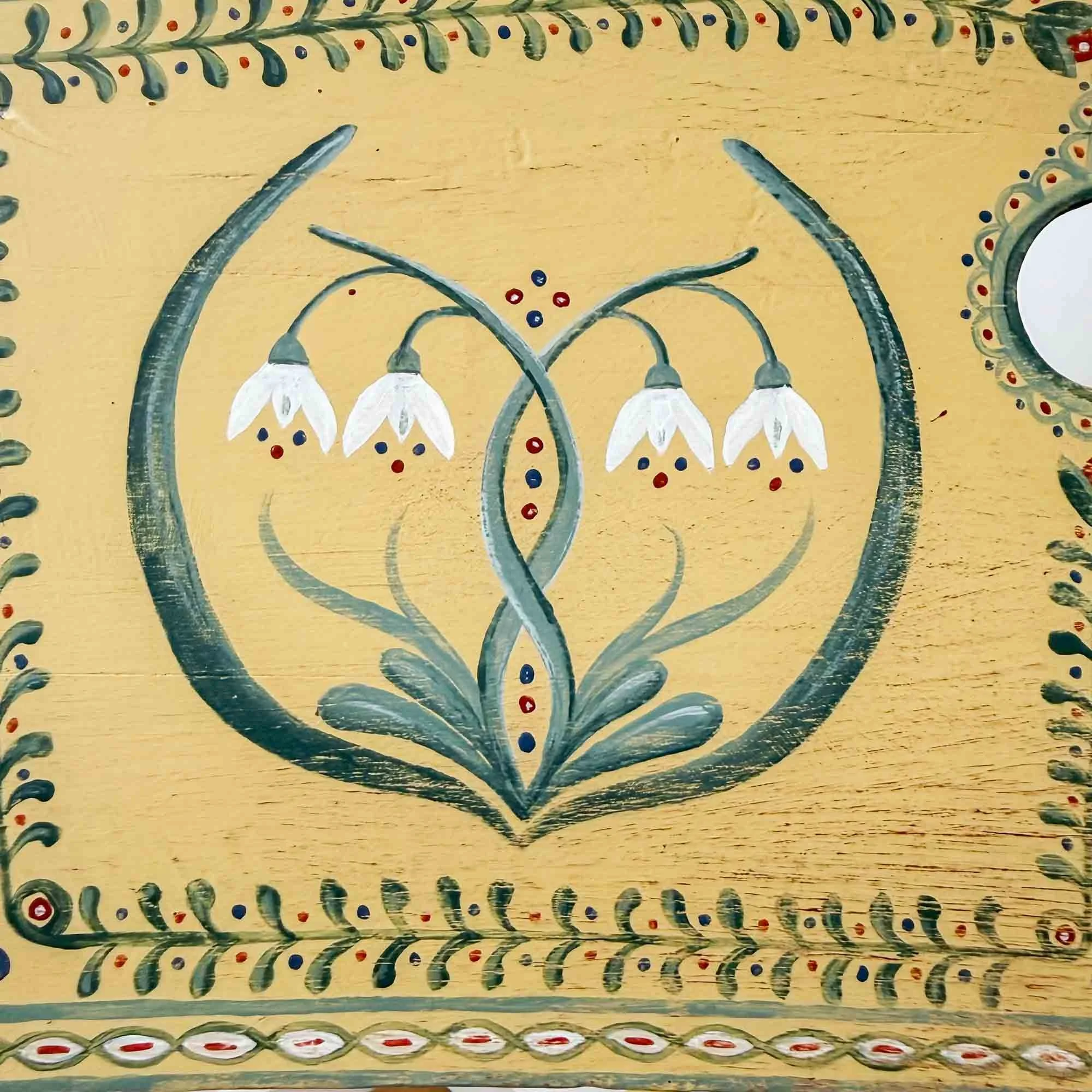 yellow folk art painted chair-7.jpg