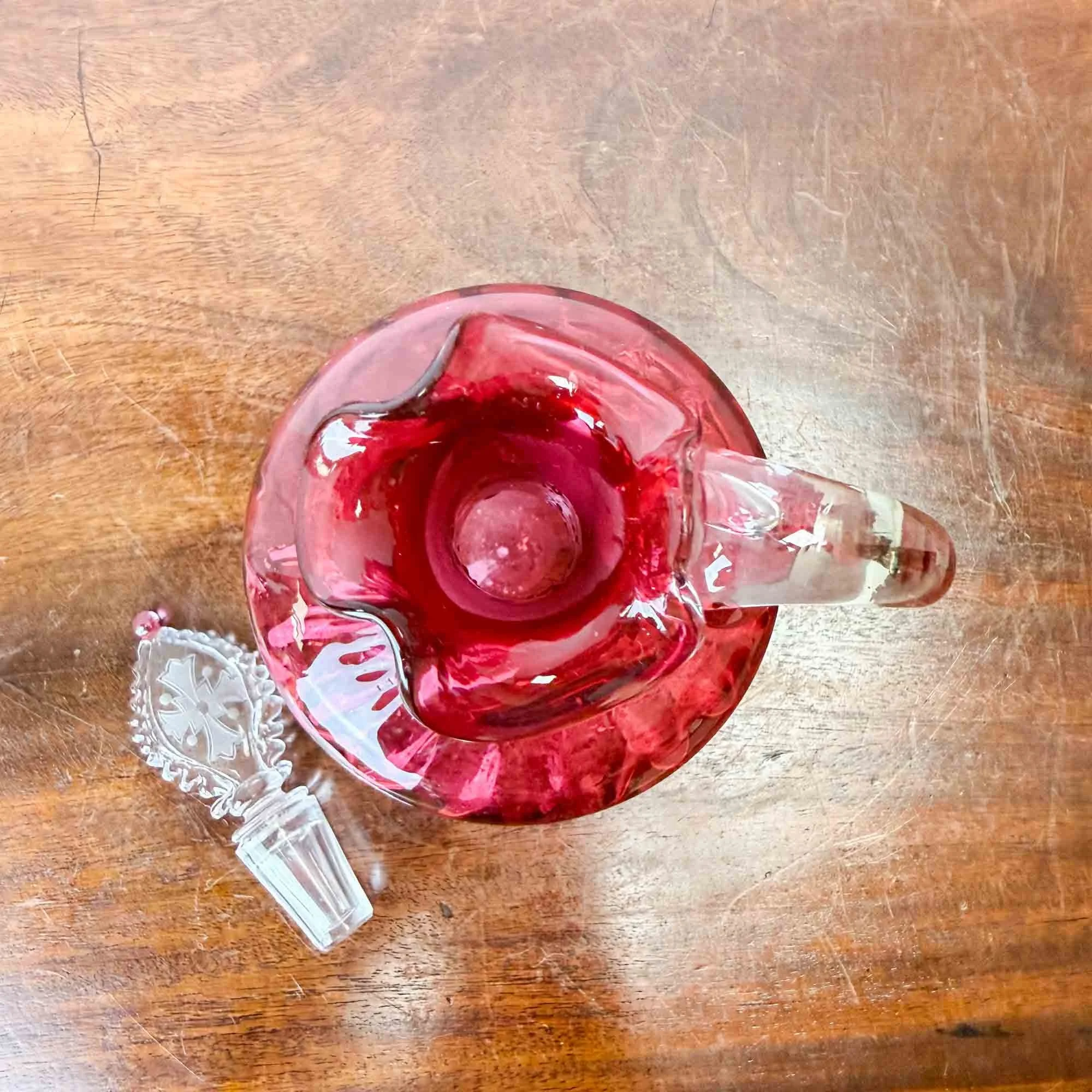 victorian cranberry glass decanter-3.jpg