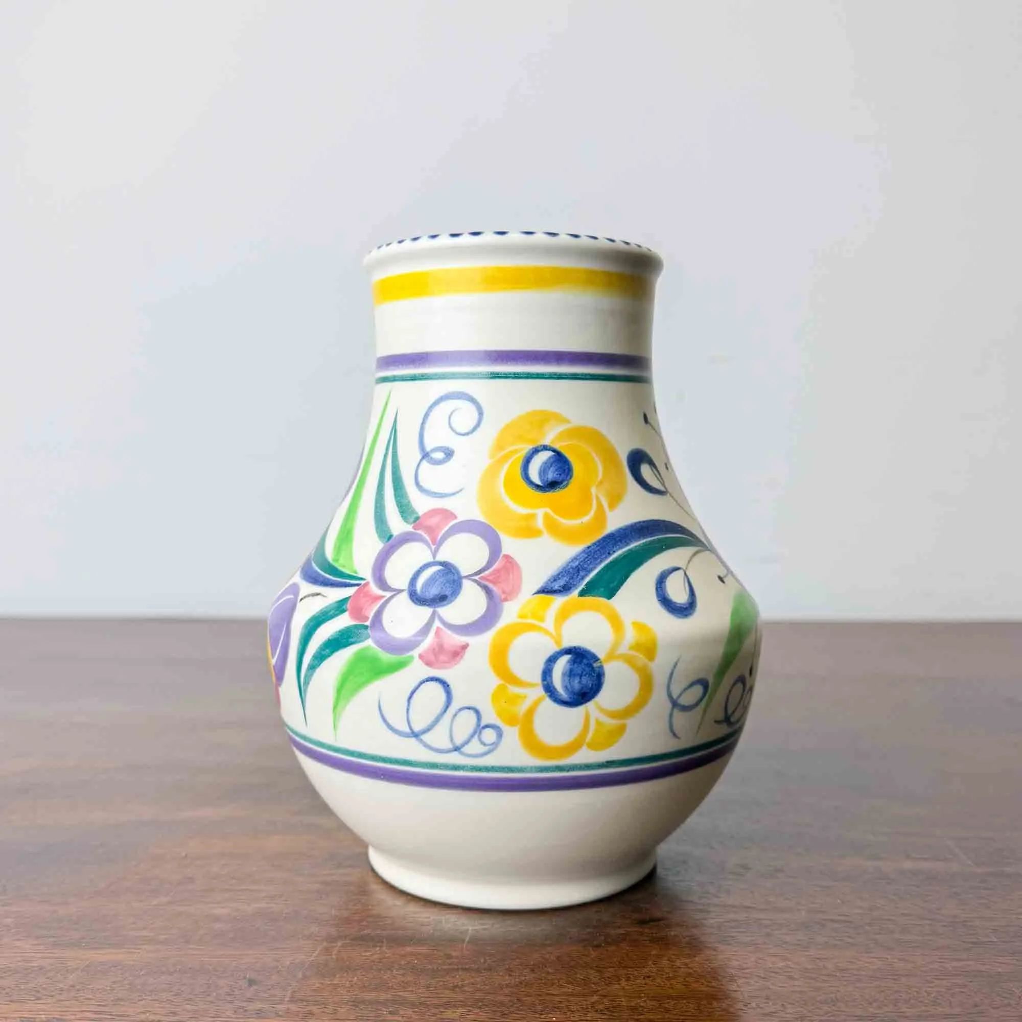 poole pottery YO vase shape 443