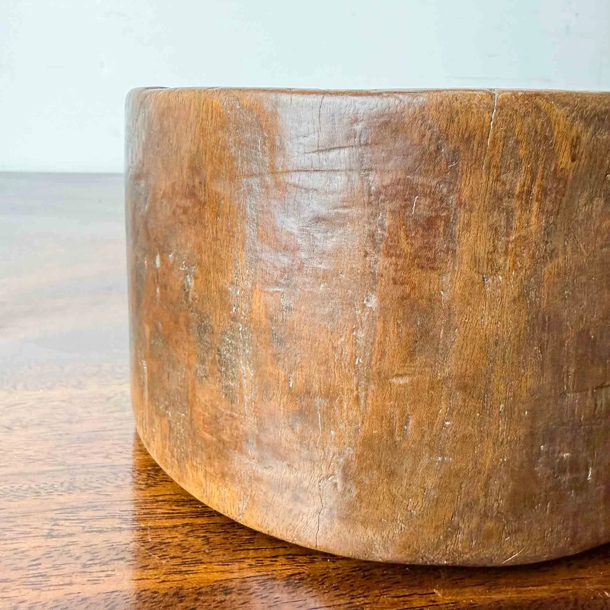antique dug out wooden bowl.jpg