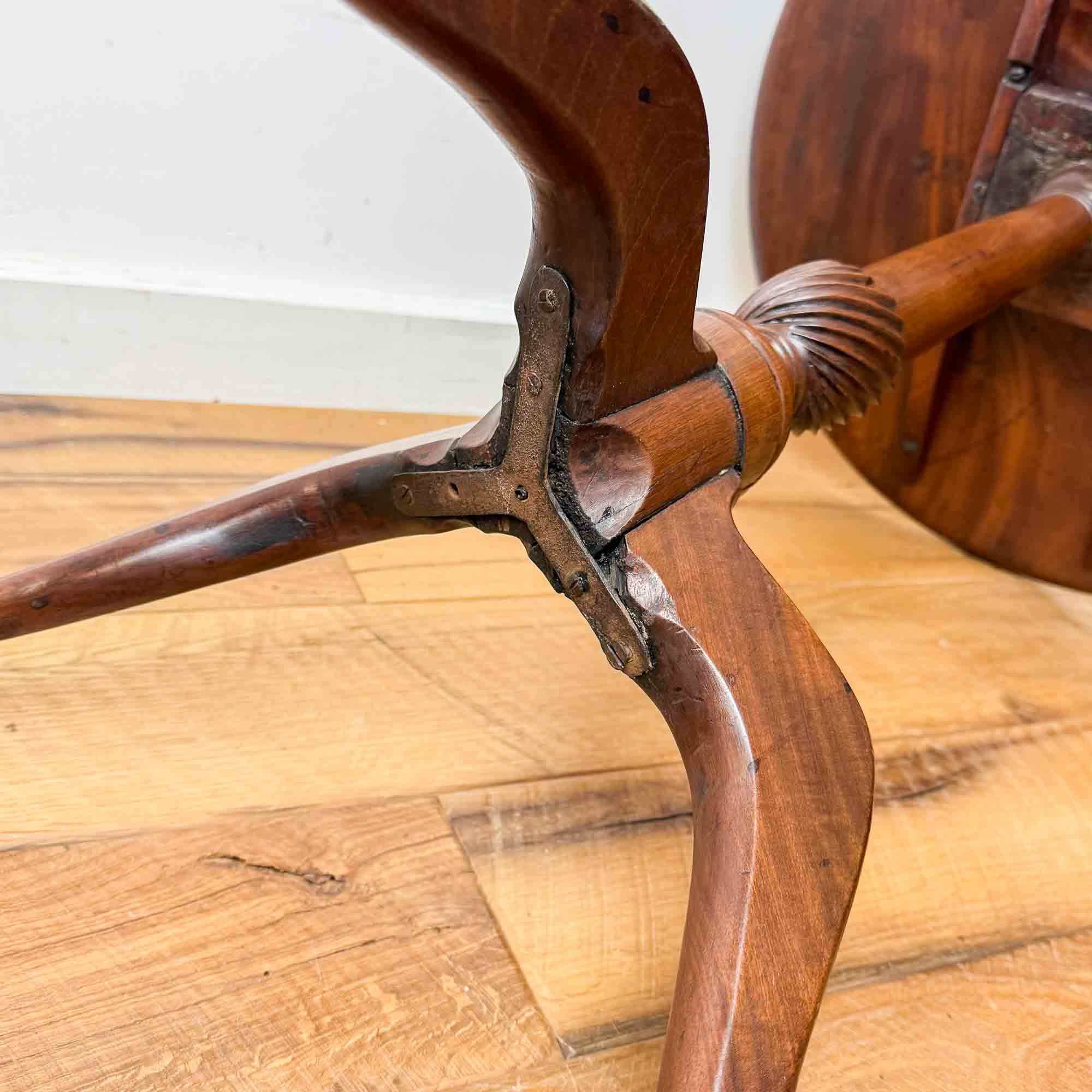 Georgian Mahogany Tripod Table