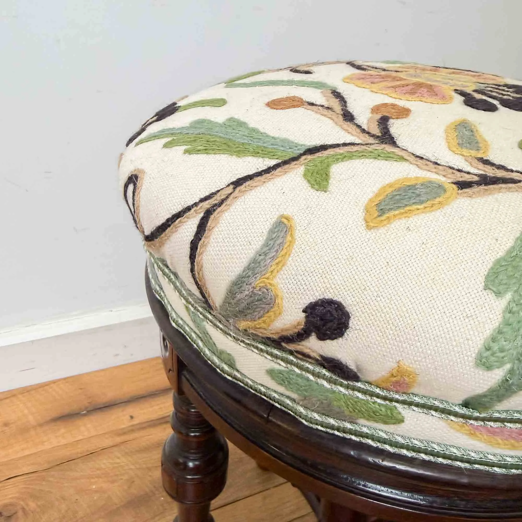 rosewood revolving piano stool crewel upholstery-9.jpg