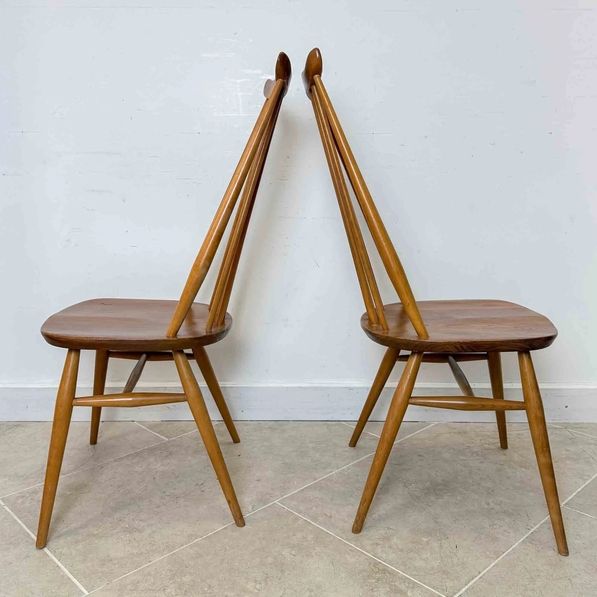 Set of Four Vintage Ercol Goldsmith Chairs